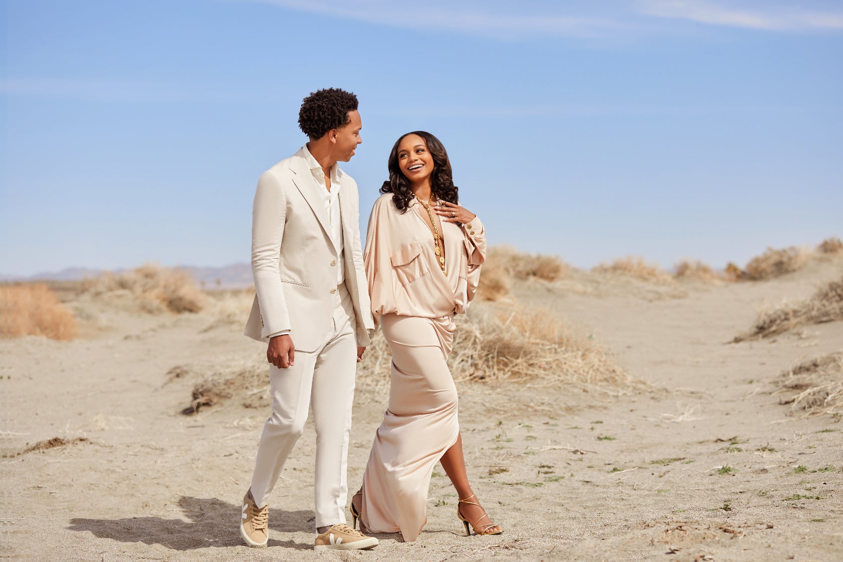 Vanessa Bell Calloway's Daughter Announces Engagement With Gorgeous High Fashion Shoot In The Desert