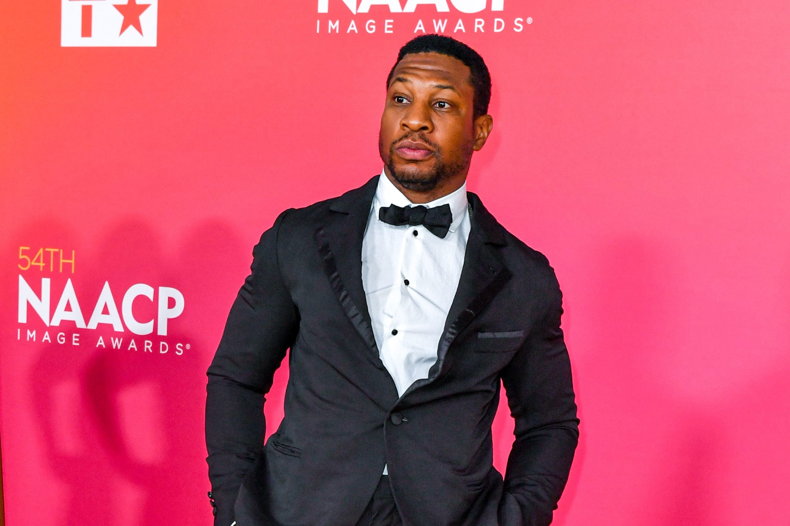 Jonathan Majors Shows Up To Court Hand In Hand With Meagan Good As His Domestic Assault Trial Is Set To Begin In August