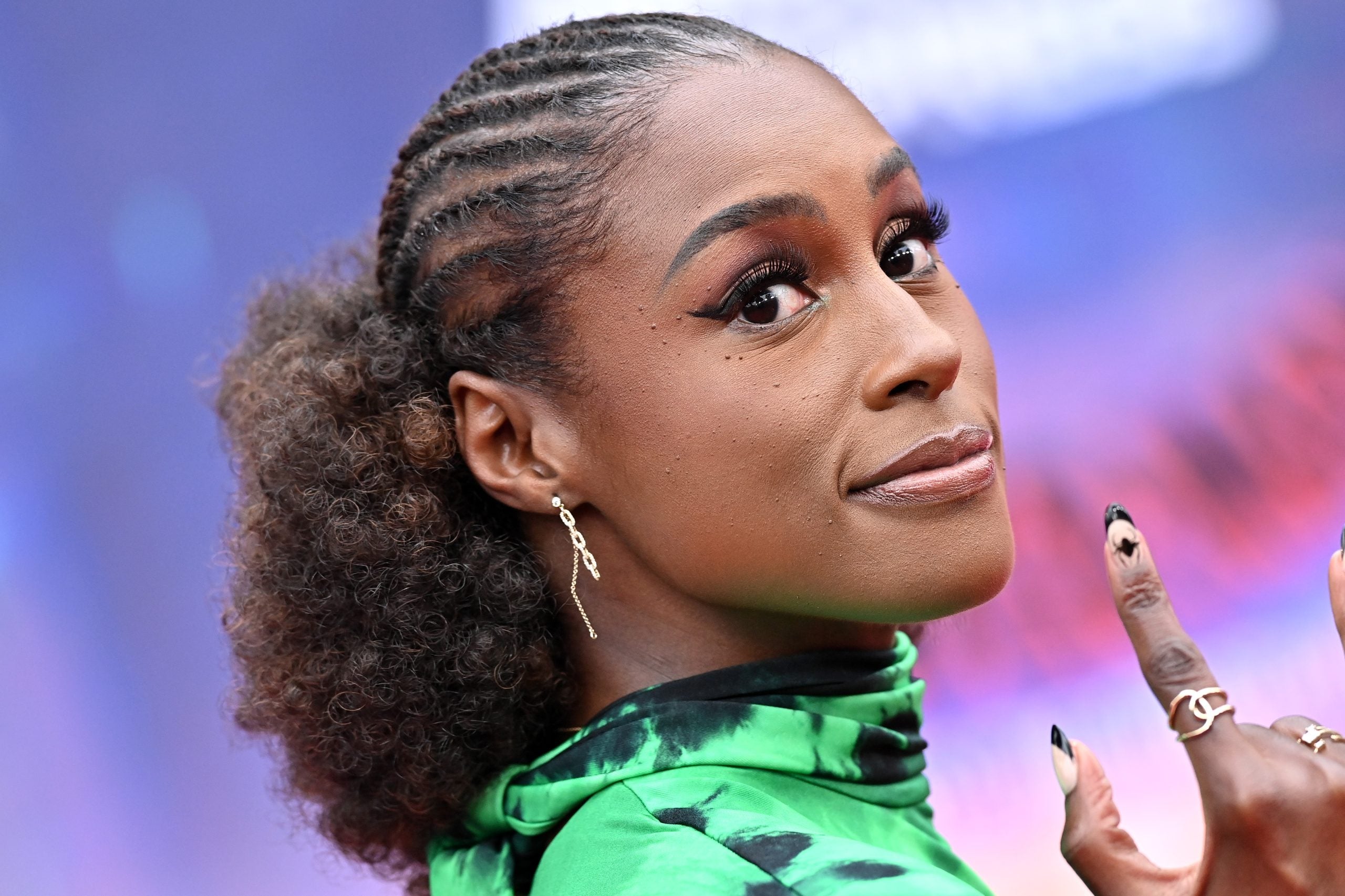 WATCH: Issa Rae Reveals What Her 'Spider-Verse' Double Is Probably Doing