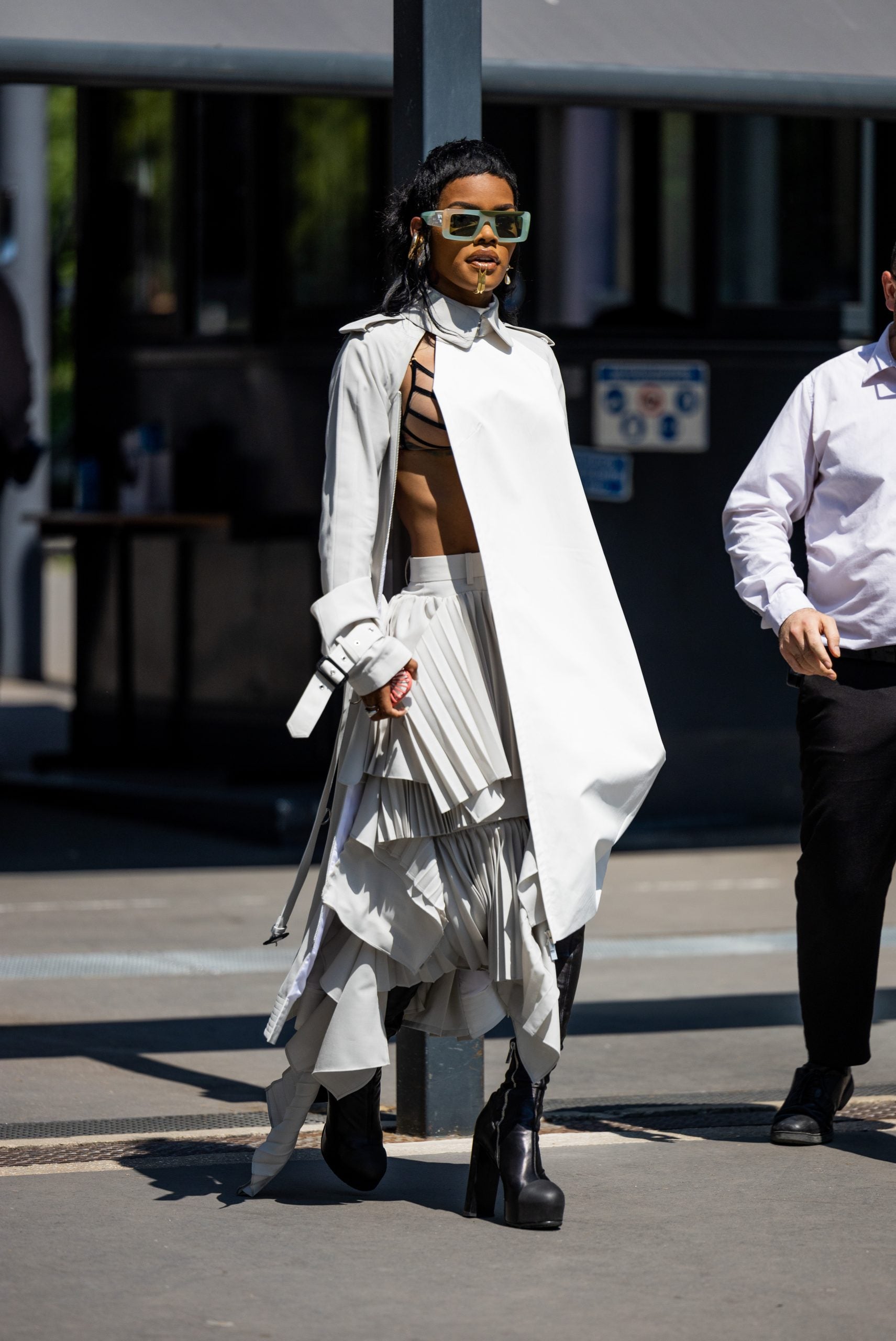 Celebrity Look Of The Week: Teyana Taylor Takes Over Men’s Paris Fashion Week