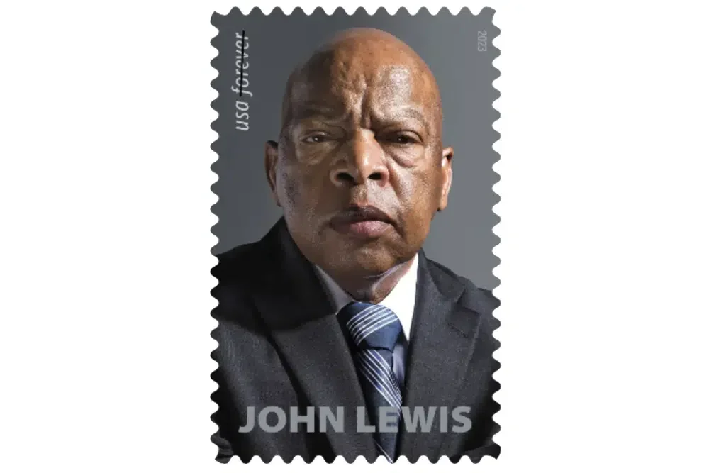 U.S. Postal Service Unveils Stamp Honoring Civil Rights Icon John Lewis