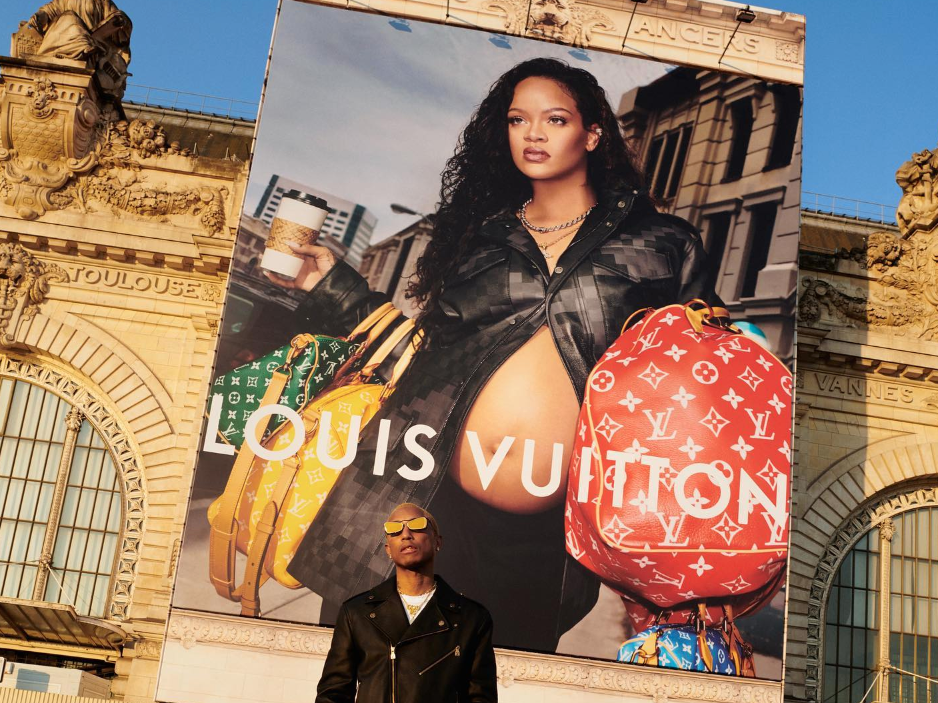 Pharrell Taps Rihanna For Debut Louis Vuitton Men’s Campaign