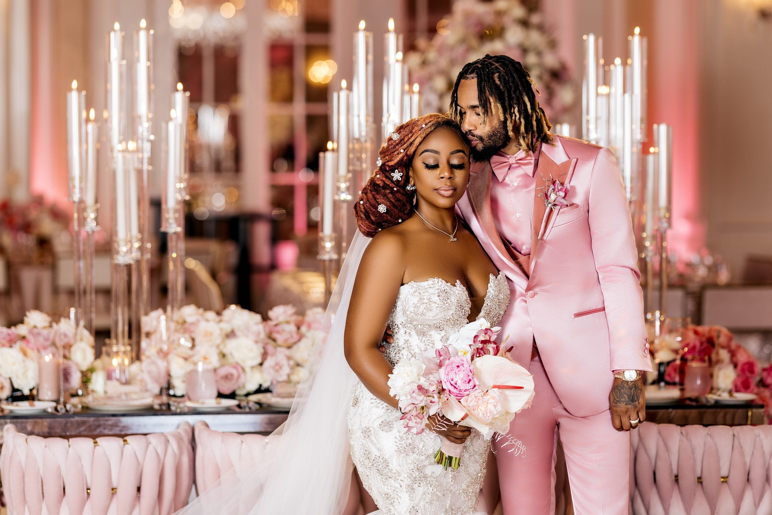 We Were Guests At Pinky Cole And Derrick Hayes’ Star-Studded Wedding In Atlanta