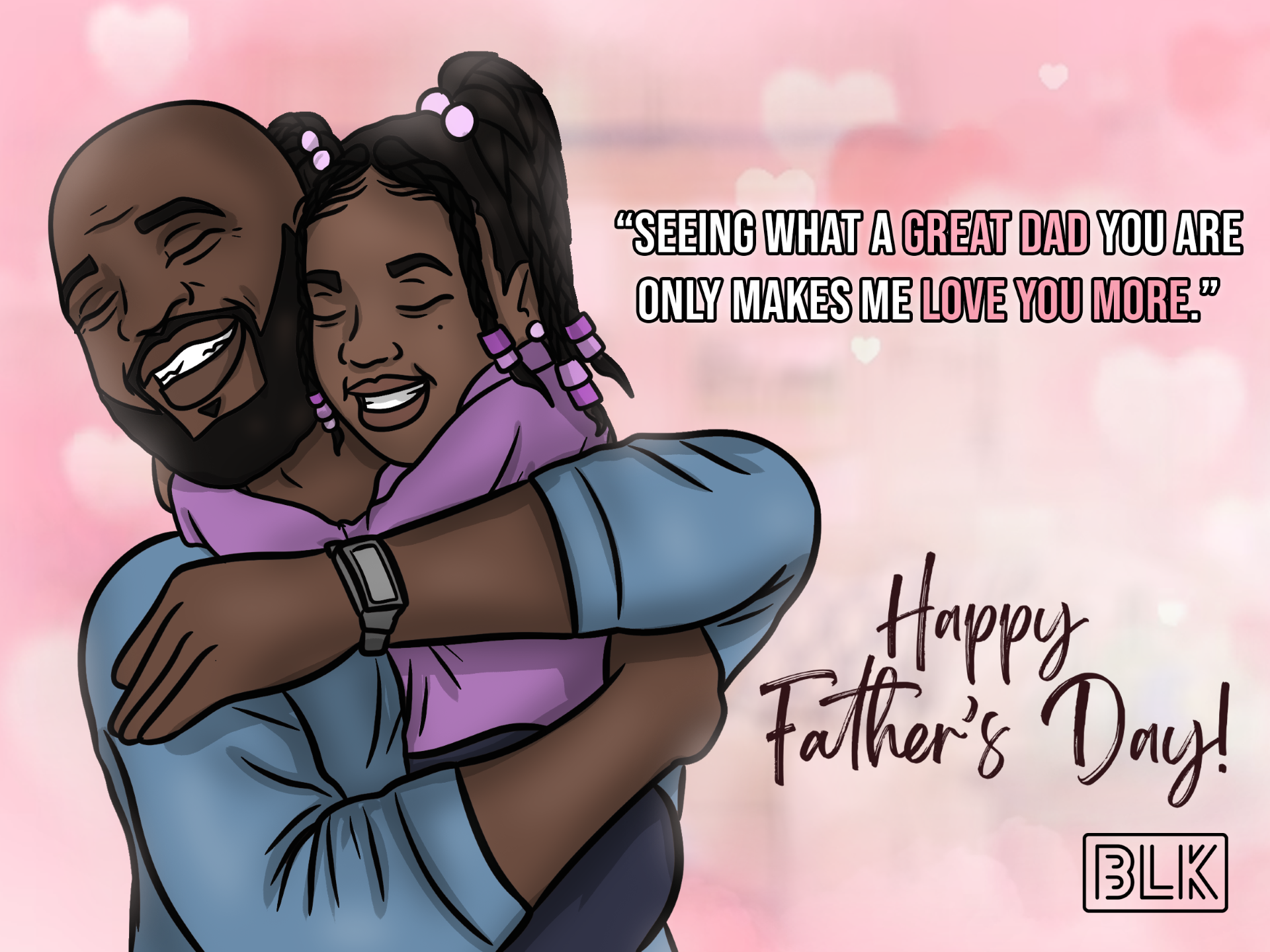 BLK Dating App Celebrates Black Single Fathers With An Empowering Campaign For Father’s Day