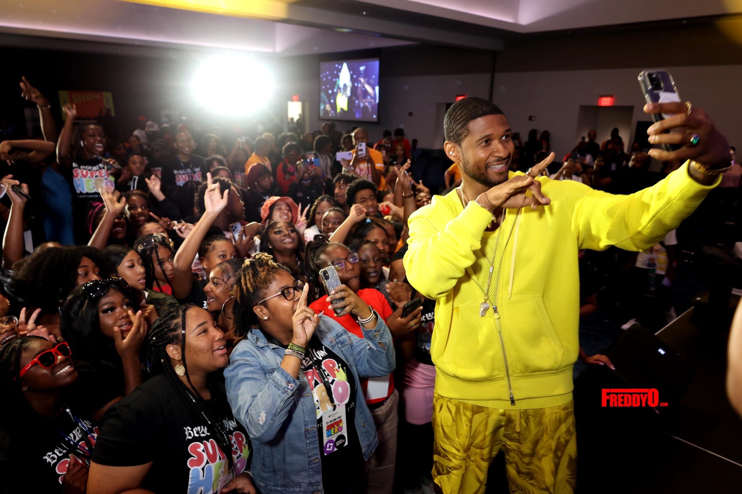 Usher Continues To Provide Today’s Youth With A Brighter Future At The 2023 New Look Disruptivator Summit