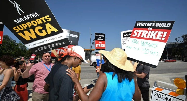WATCH: In My Feed – SAG-AFTRA Actors Join WGA Writers On The Picket Line