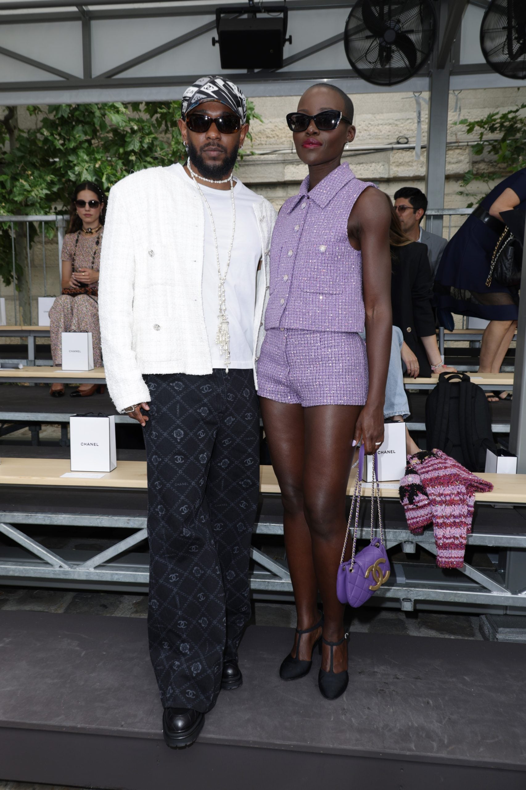 Rappers Kendrick Lamar And Gunna Sport Chanel Tweed Jackets