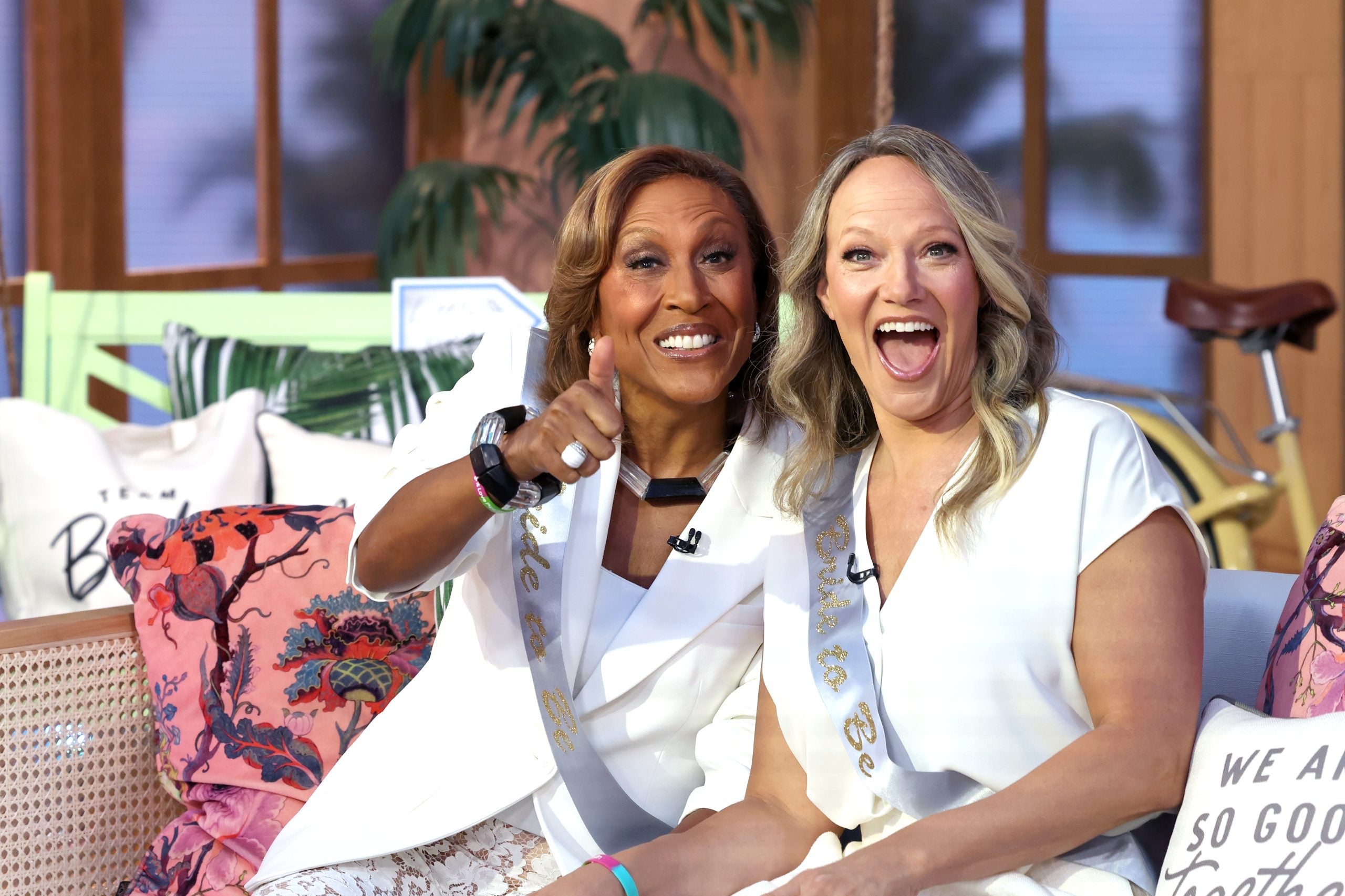 Robin Roberts And Fiancée Amber Laign Had A Joint Bachelorette Party Live On ‘Good Morning America’