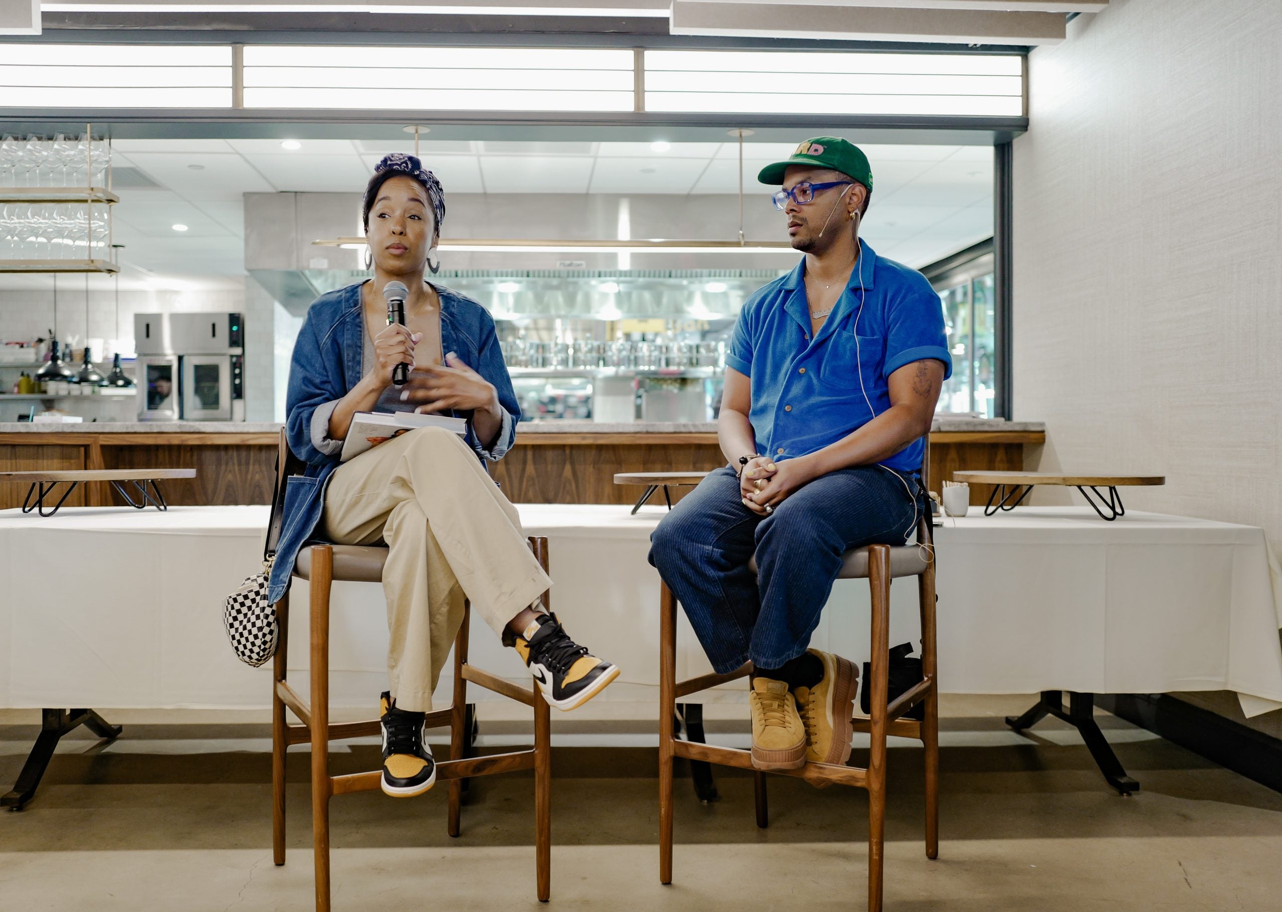 Chef Maya-Camille Broussard And The Black Joy Project Founder Kleaver Cruz Talk Black Resistance — And Food