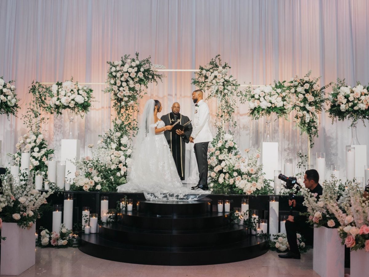 Bridal Bliss: Ashley, Daughter Of R&B Greats Terry Lewis And Karyn White, Wed J.R. In A Star-Studded Celebration Of Love