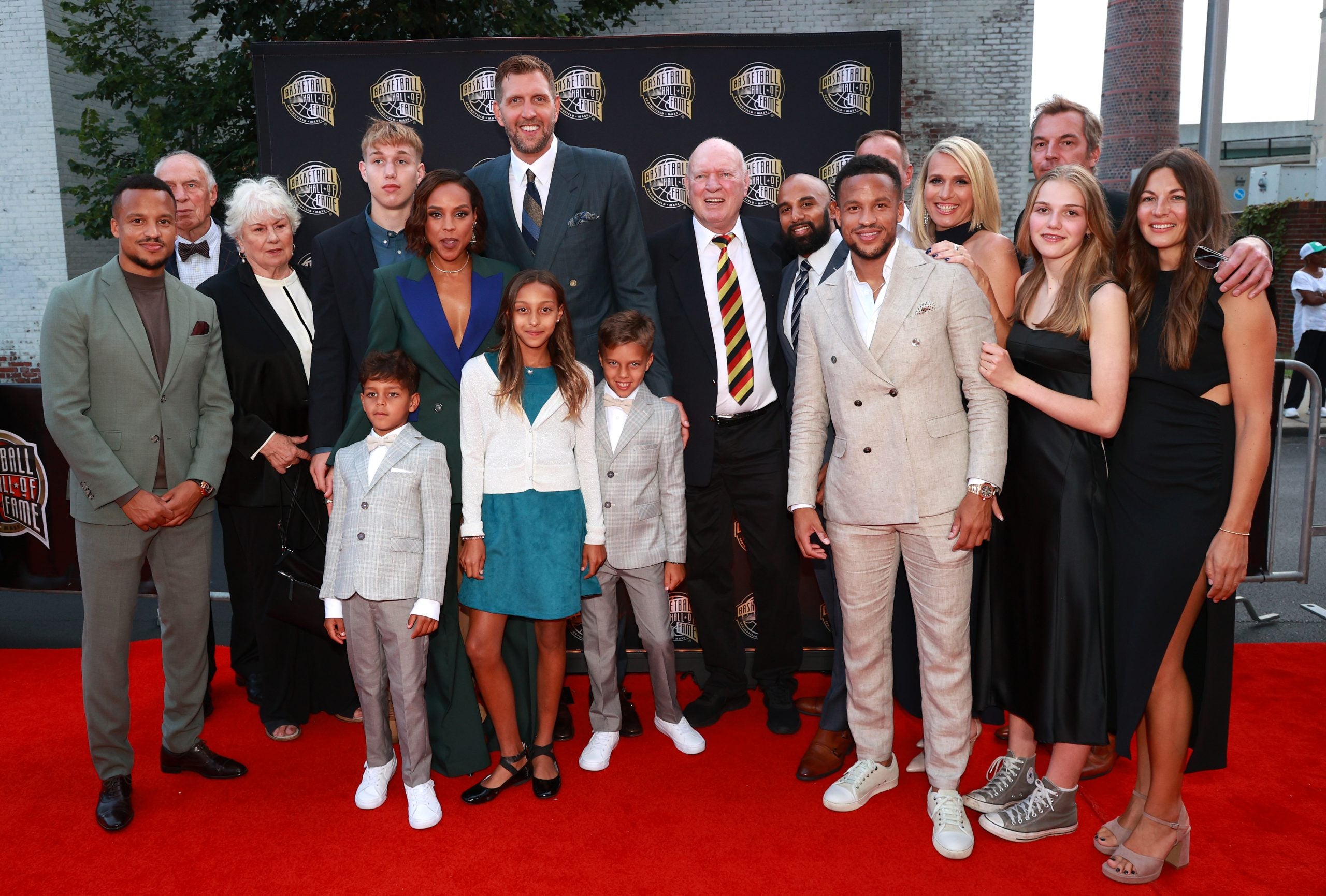 NBA Greats Dwyane Wade, Dirk Nowitzki Made Their Hall Of Fame Induction A Family Affair