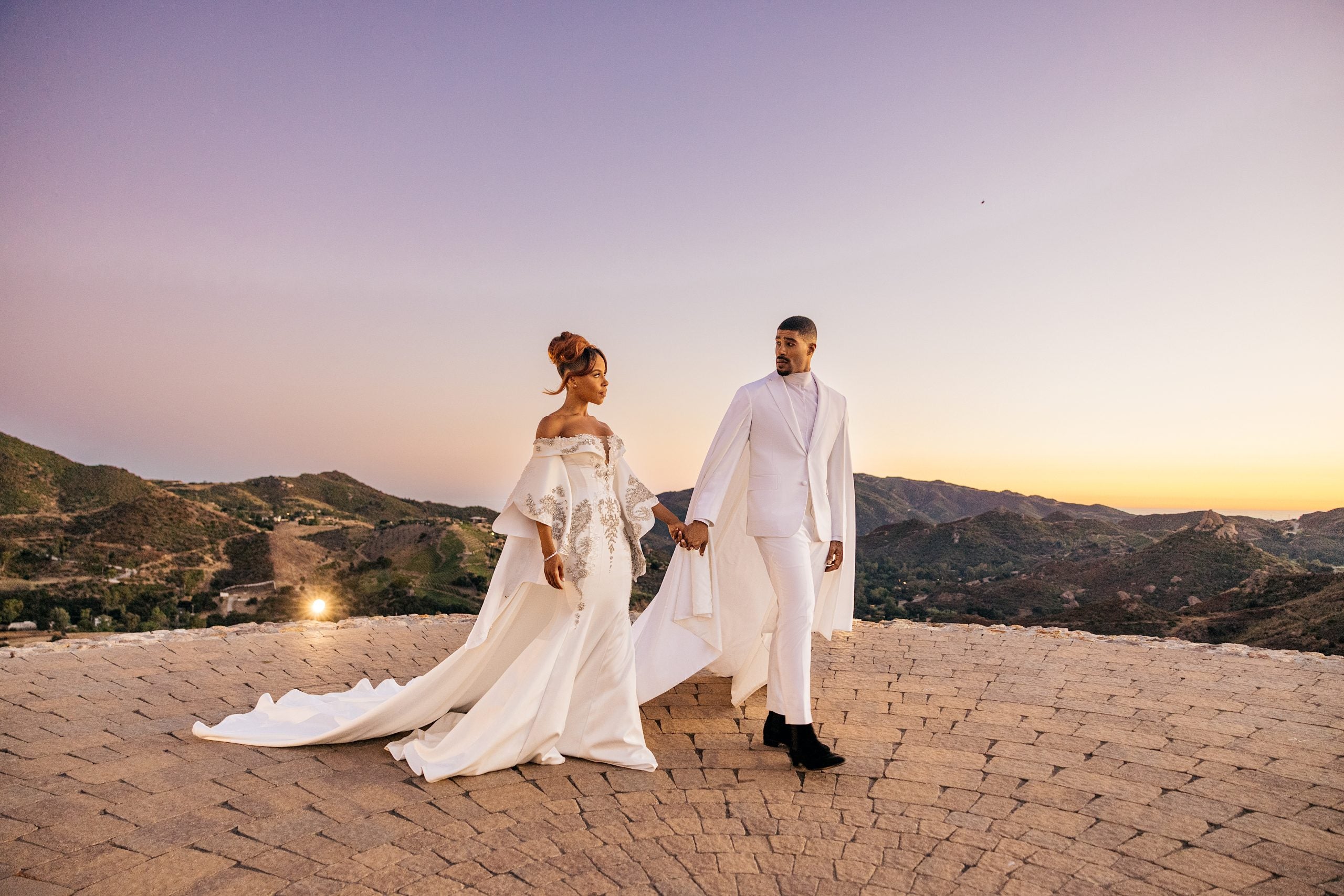 Exclusive: See BET Stars KJ Smith And Skyh Black’s Gorgeous Engagement Shoot