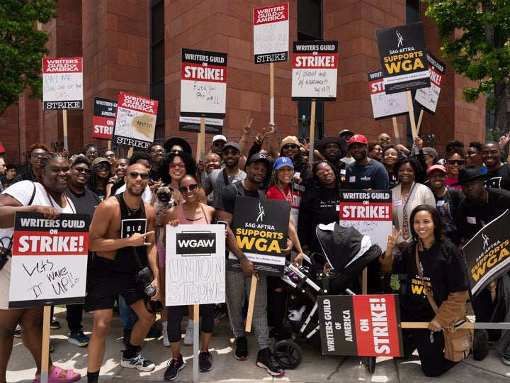 WATCH: #FromTheFrontLines Kendrick Sampson Calls Out Studio Execs And Streamers As Strike Continues