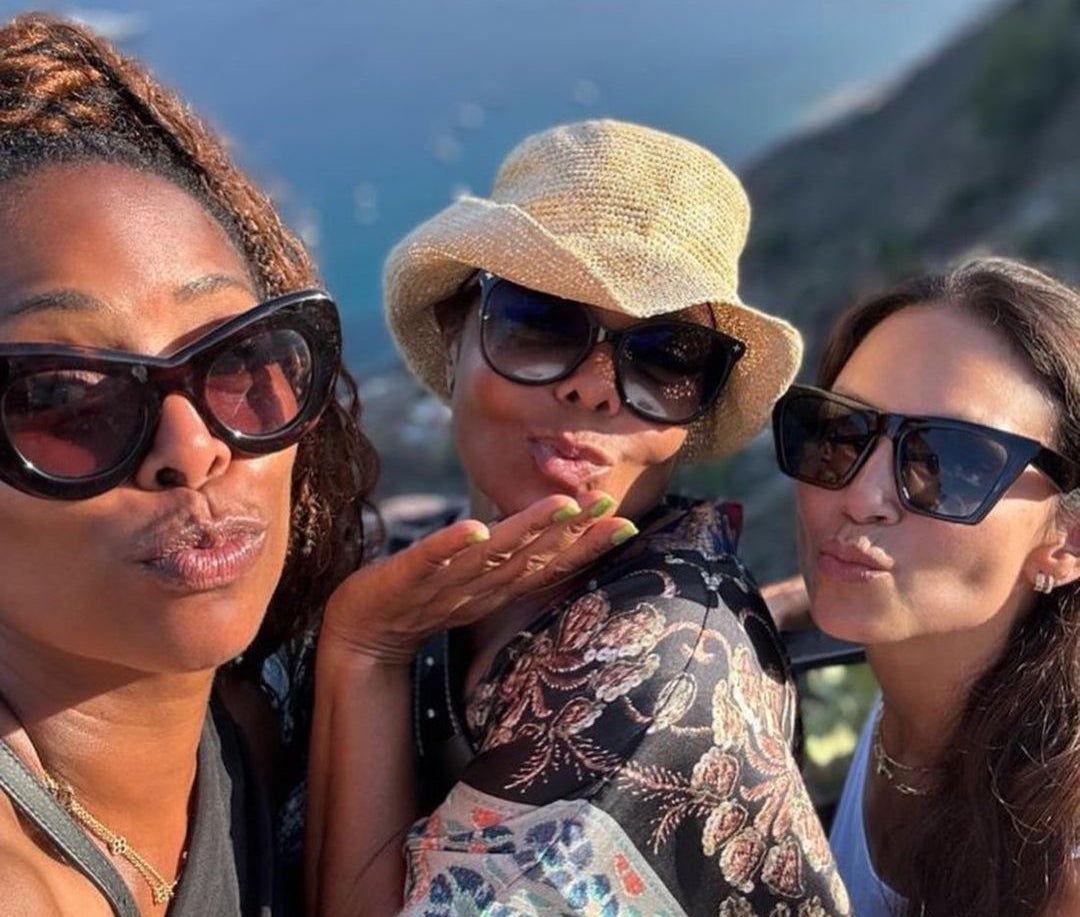 It’s A Girl’s Trip! Janet Jackson And Tasha Smith Live It Up In Italy