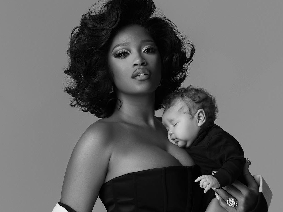 5 Sweet Moments Of Keke Palmer And Her Baby, Leodis
