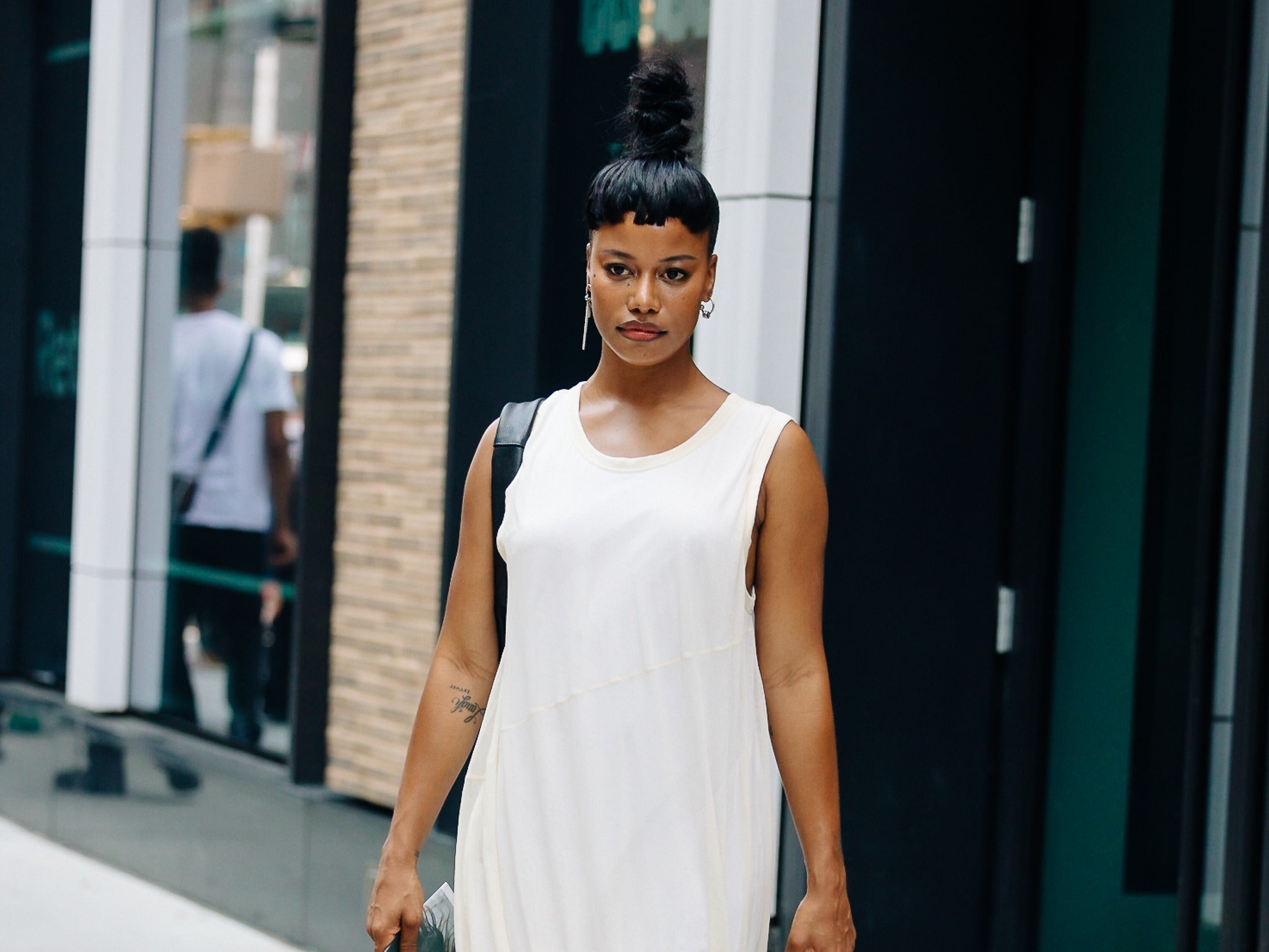 Celebrity Look Of NYFW Spring Summer '24 Day 1: Taylour Paige