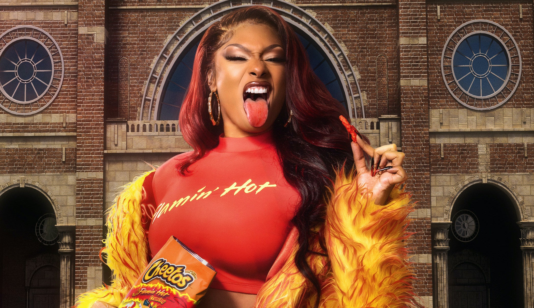 Megan Thee Stallion Partners With ‘Flamin’ Hot’ To Help Students From Her Alma Mater Burn Up Their Debt
