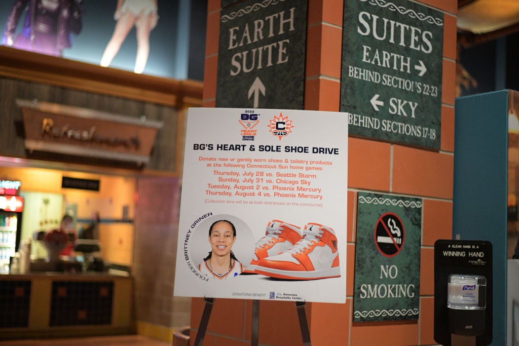 Brittney Griner's Heart & Sole Shoe Drive Is Six Years In The Making
