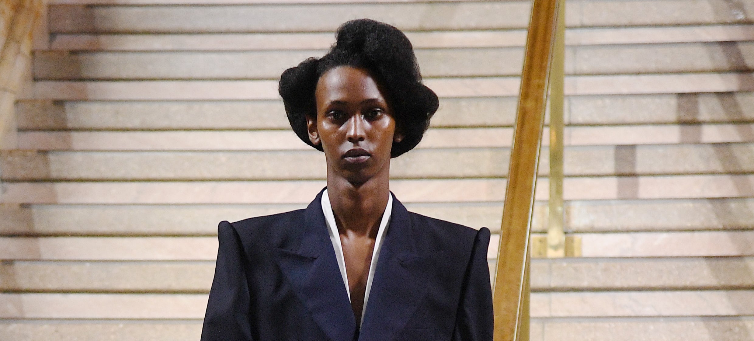 The Inspiration Behind The Heatless Hair At Willy Chavarria’s SS24 Show 