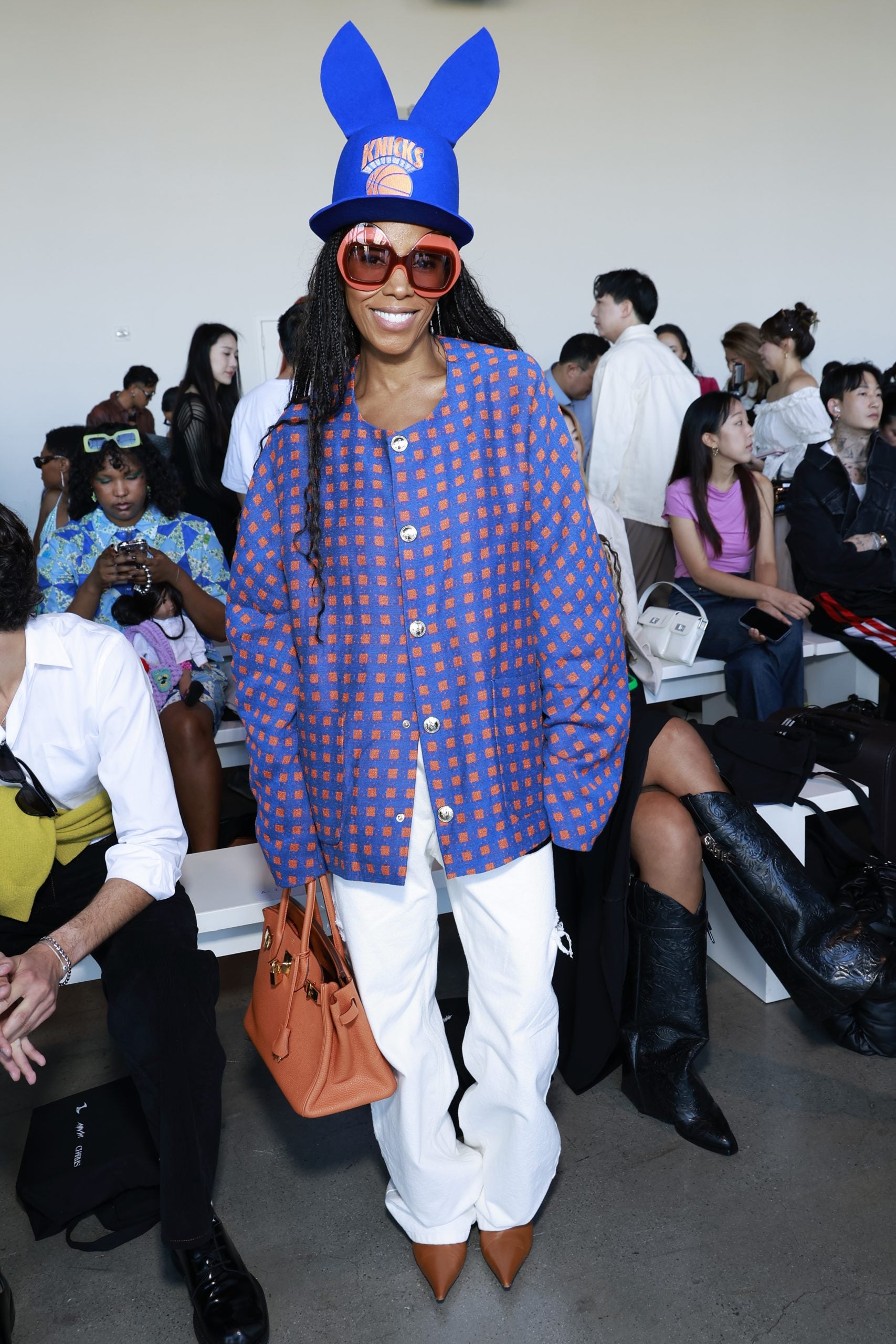 Celebrity Look Of NYFW Spring Summer ’24 Day 5: June Ambrose