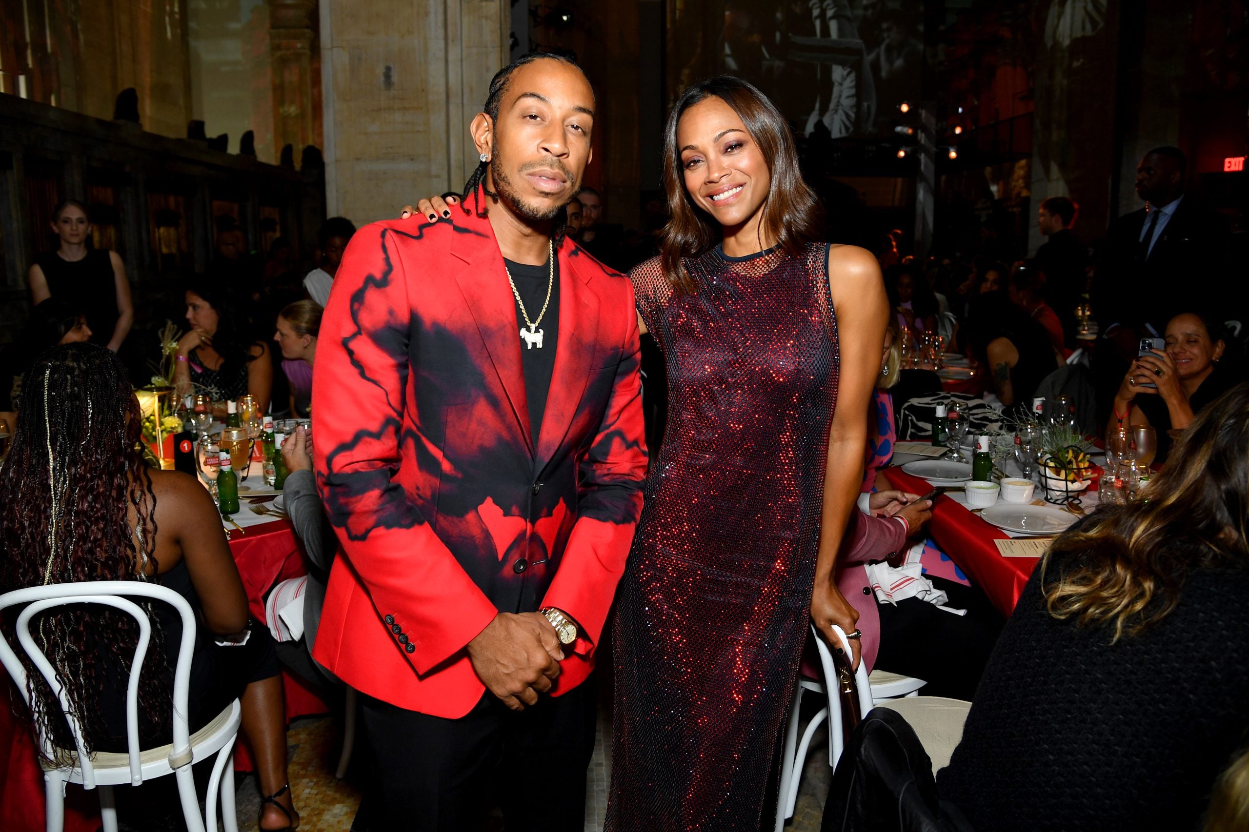 Zoe Saldaña, Ludacris And More Stars Team Up For “The World’s Most Fascinating Dinner” For A Cause