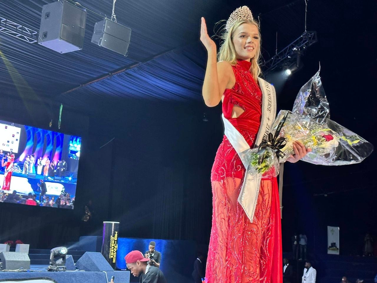White Woman Wins Miss Universe Zimbabwe Crown,Sparks Heated Online