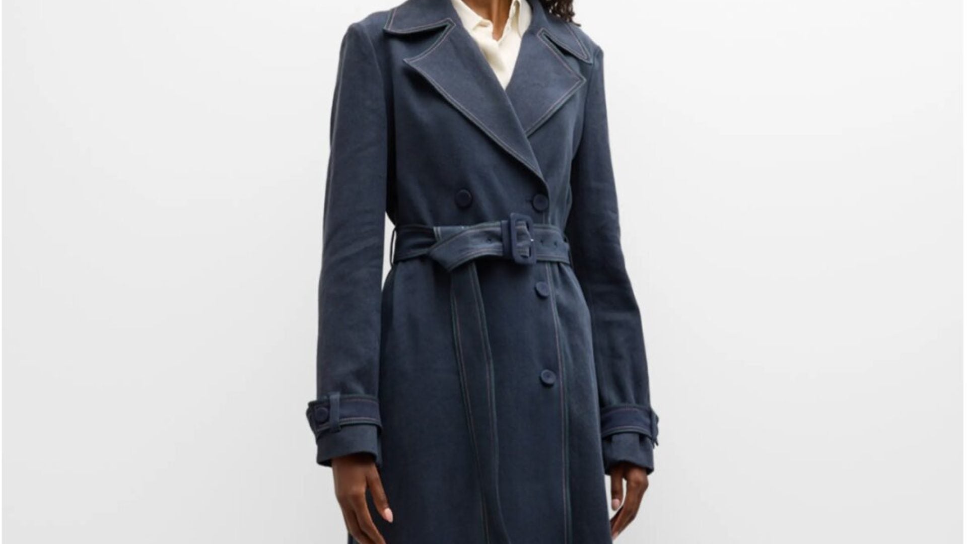 Found: 8 Denim Trench Coats For Transitioning Into Fall