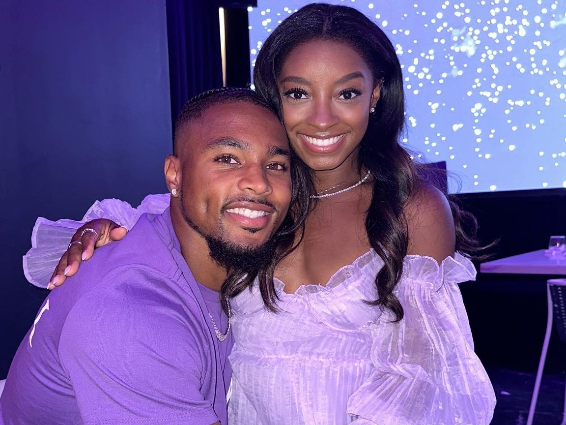 Simone Biles And Her Husband