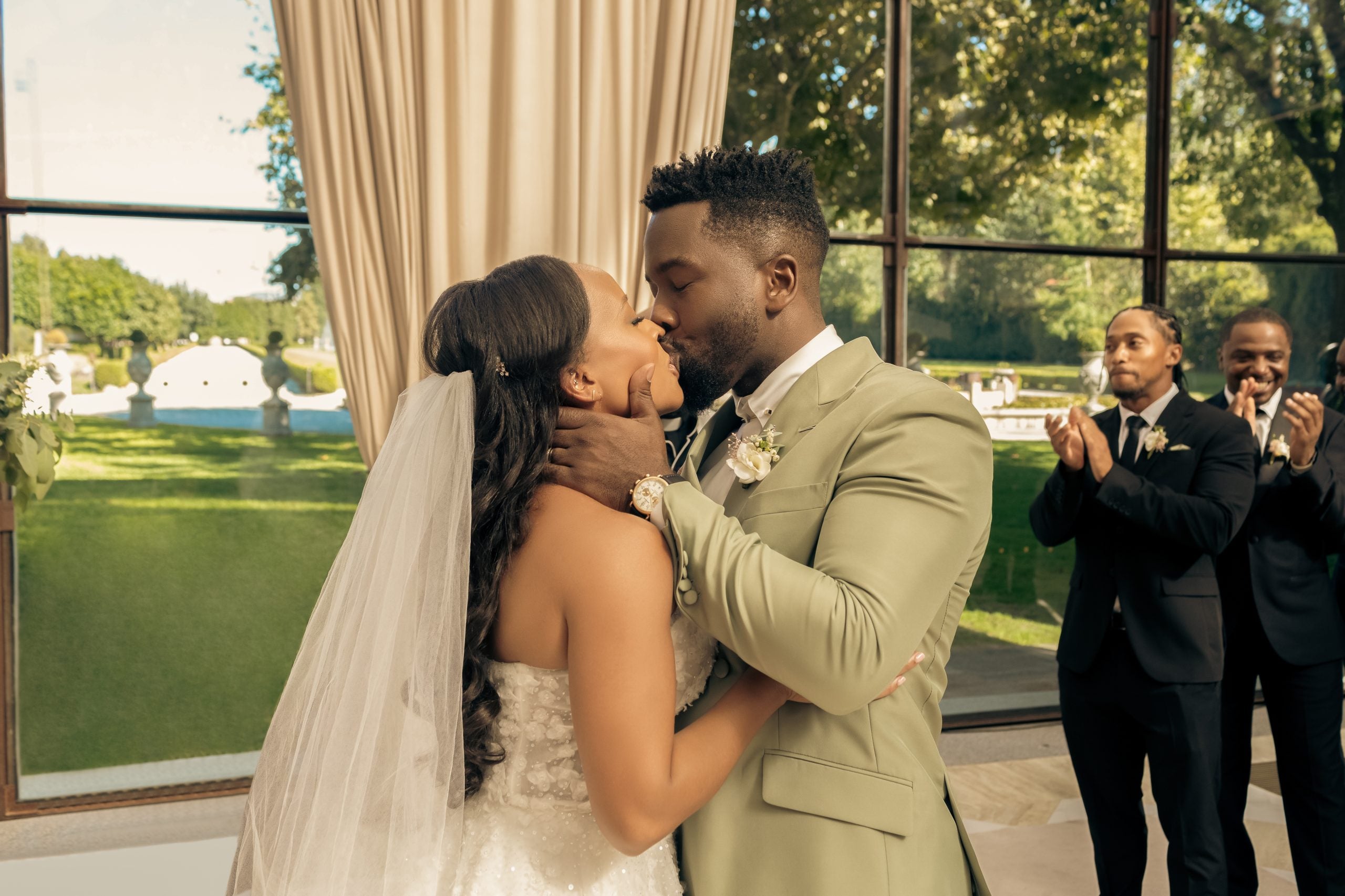 Bridal Bliss: ‘Insecure,’ ‘Send Help’ And ‘Rap Sh!t’ Star Jean Elie And Randall Bailey Celebrated Their Love With A Party In Portugal