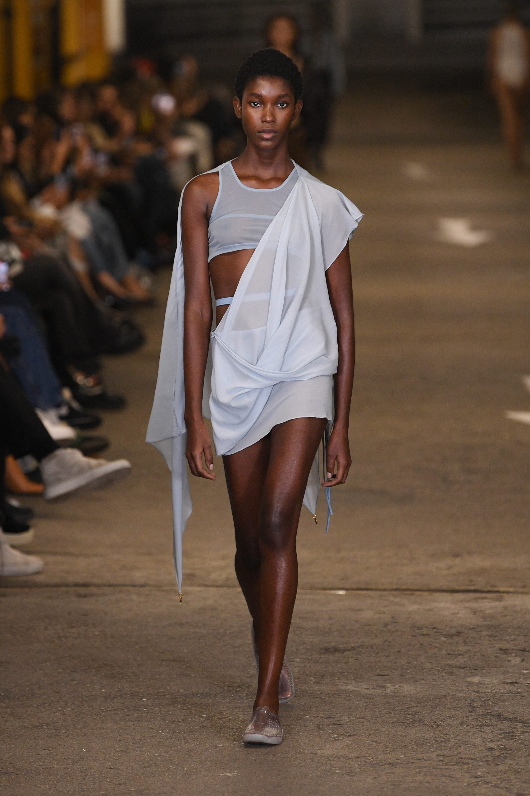 Spring/Summer 2024 Fashion Month Trend Recap: Dramatic Drapes, Baby Blues & More