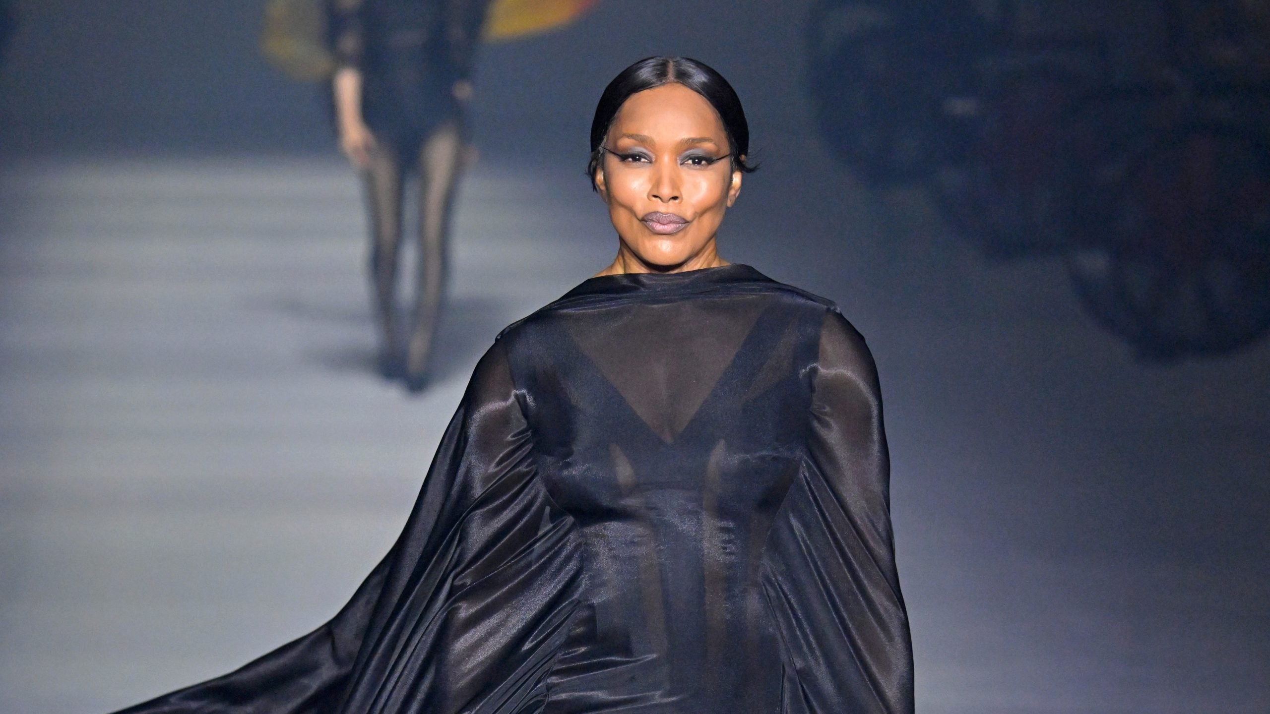 Essence Fashion Digest: Angela Bassett Walks The Mugler Runway, Miu Miu X New Balance, And More 