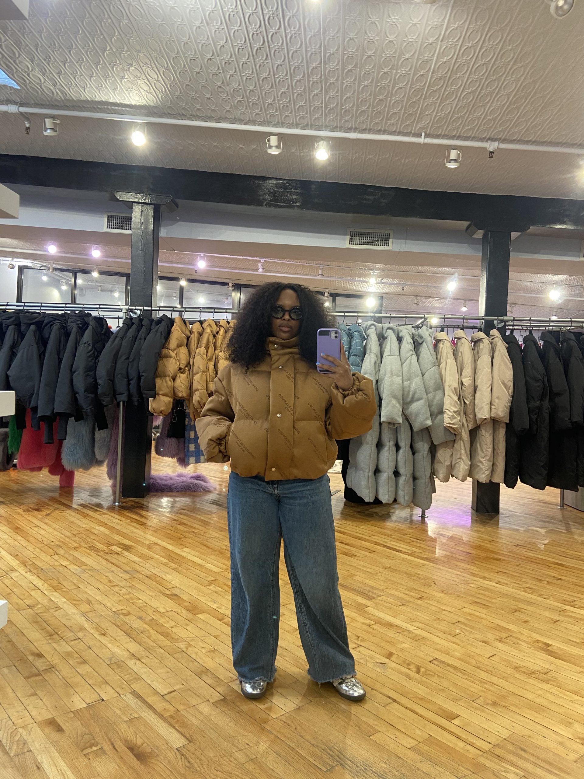 Trying On Brandon Blackwood’s Fall/Winter 2023 Outerwear Collection