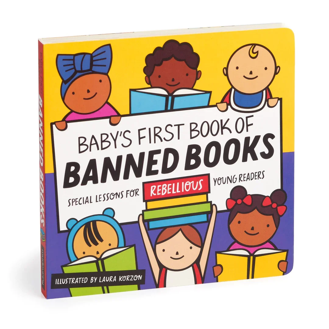 Baby’s First Book Of Banned Books— New Book Hopes To Inspire Activism From An Early Age