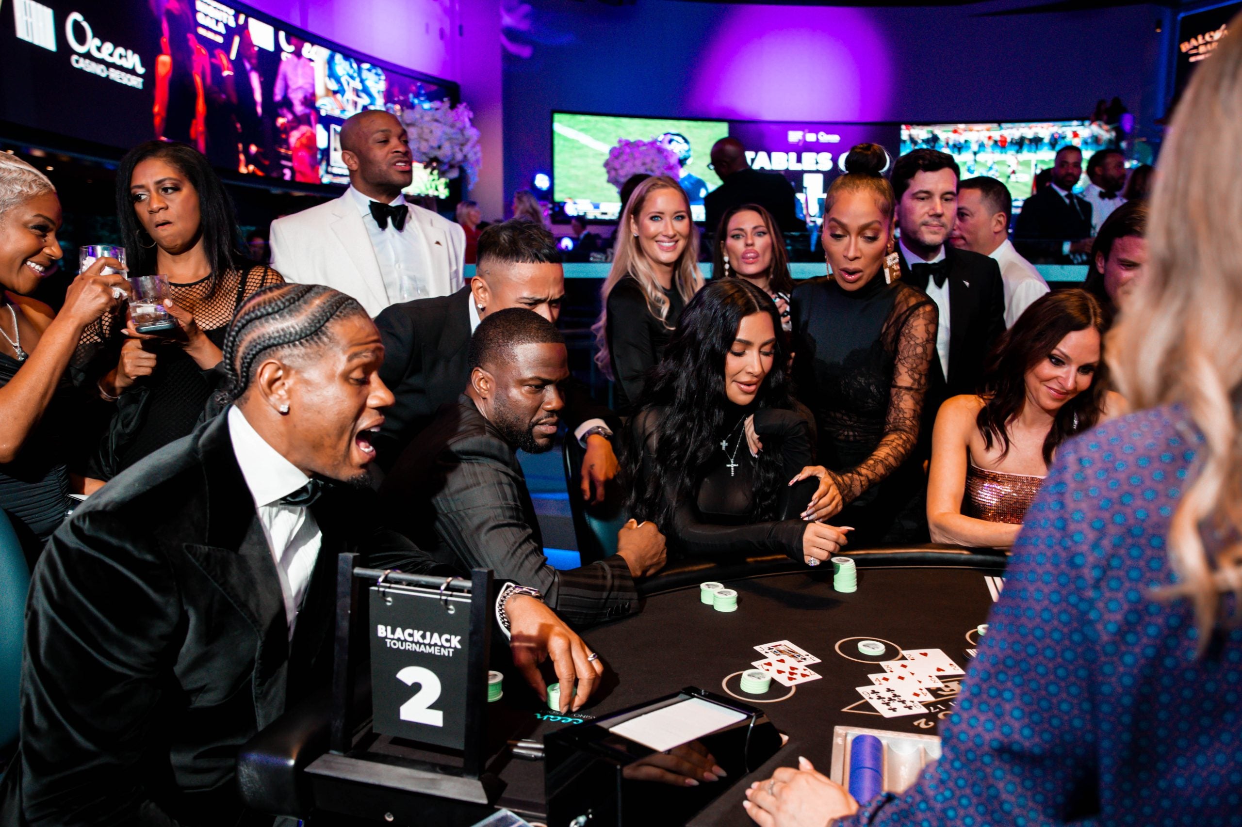Jay-Z And Meek Mill Host Exclusive Casino Night Fundraiser For Criminal Justice. See The Stars Inside!