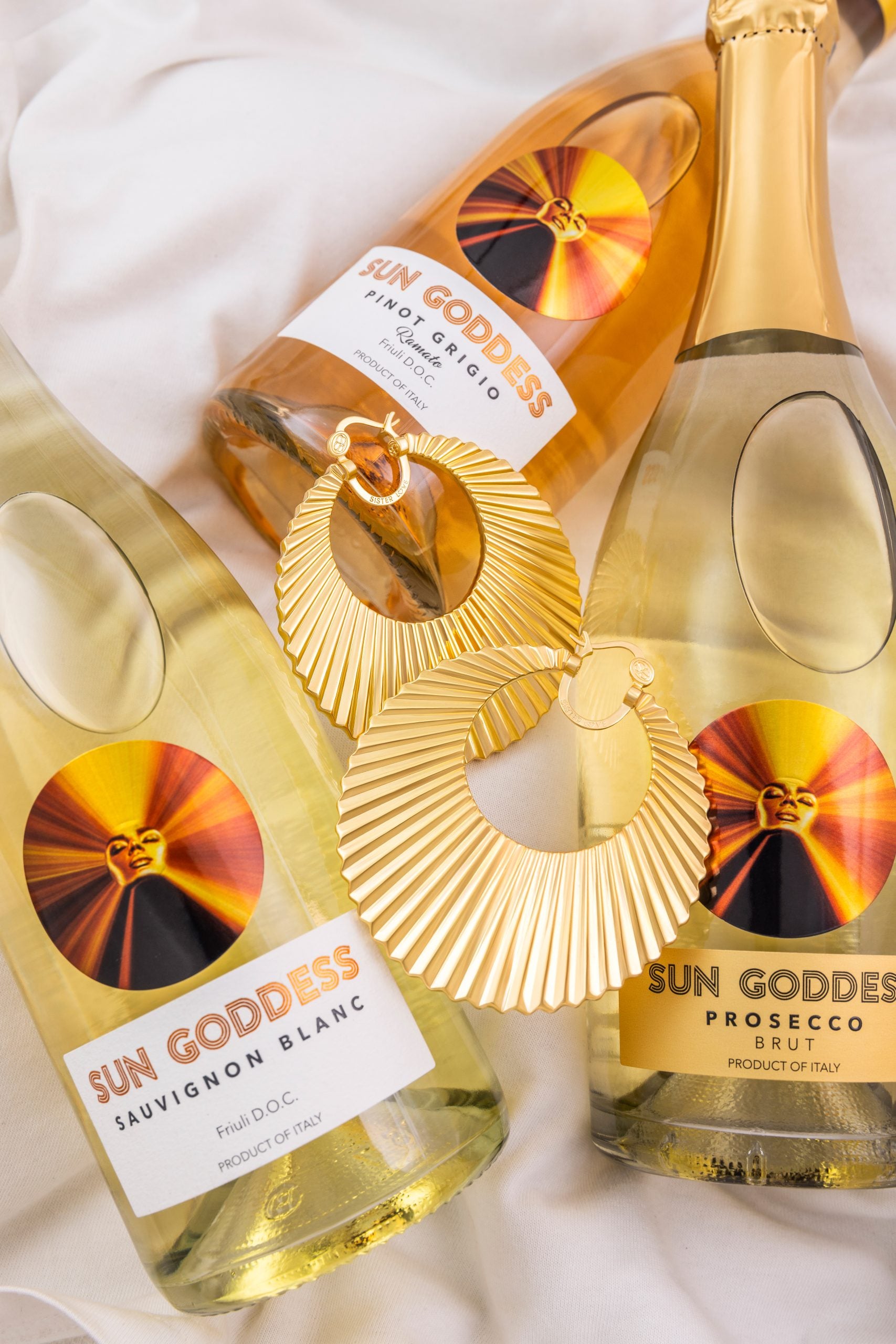 Sister Love Releases A Must-Have Earring Collaboration With Sun Goddess Wines