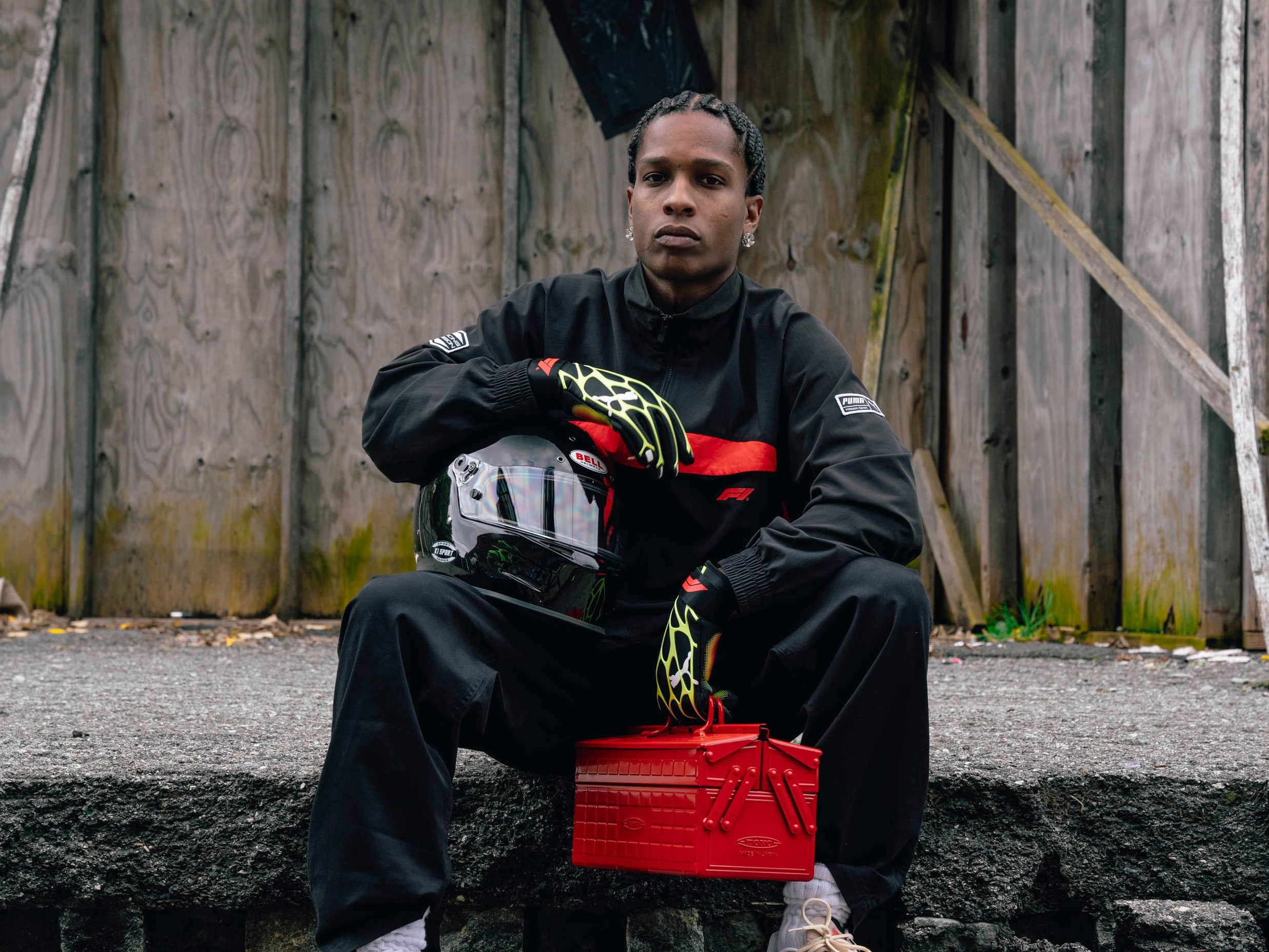PUMA Reveals A First Look At A$AP Rocky’s F1 Capsule Collection