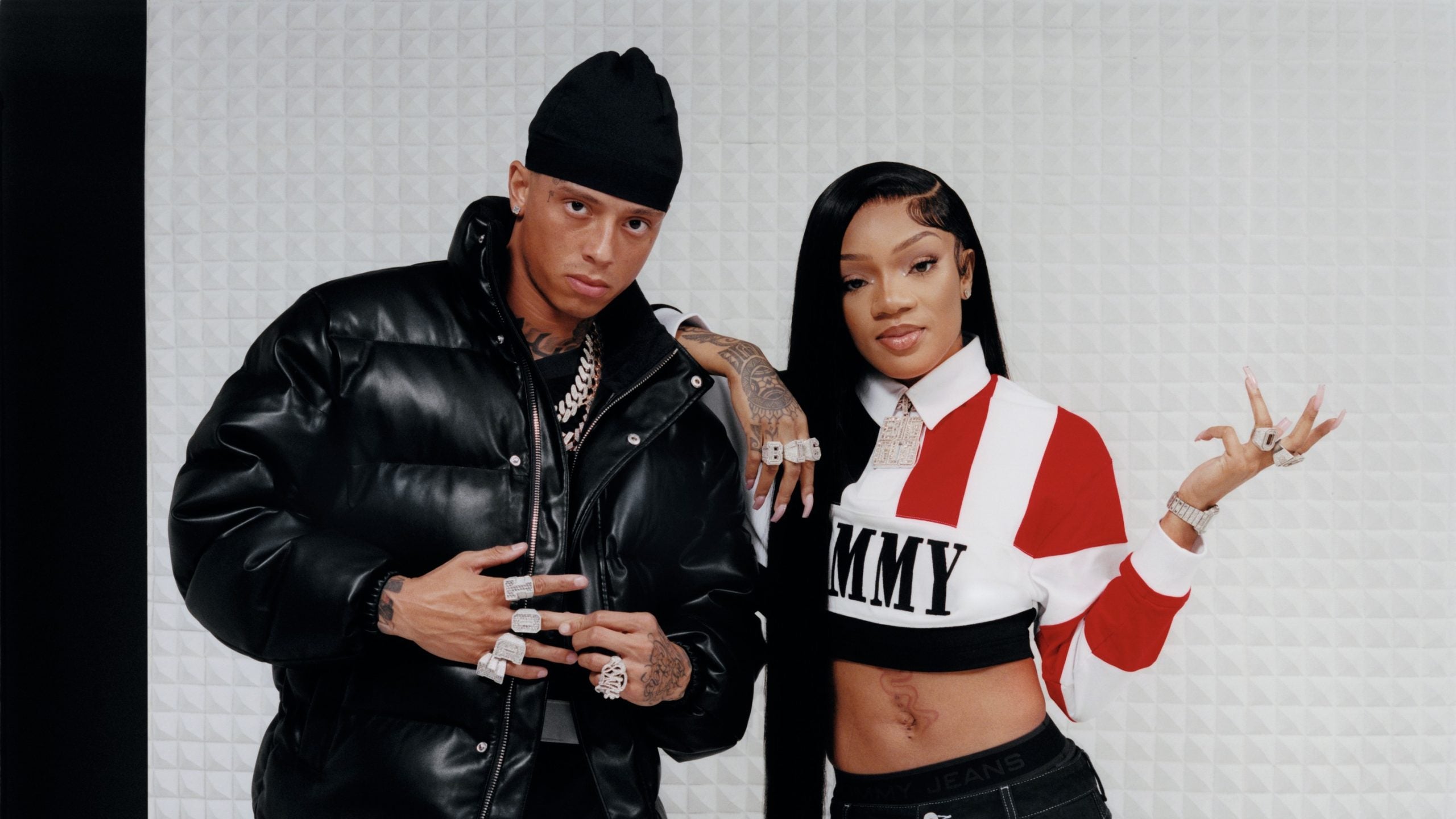 GloRilla And Central Cee Are The Faces Of The Latest Tommy Jeans Remastered Collection