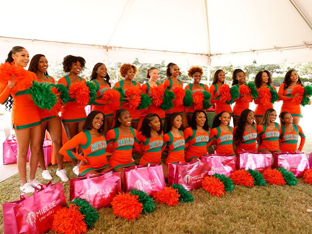 FAMU's Cheerleading Team Lands Historic NIL Deal With Mielle ...