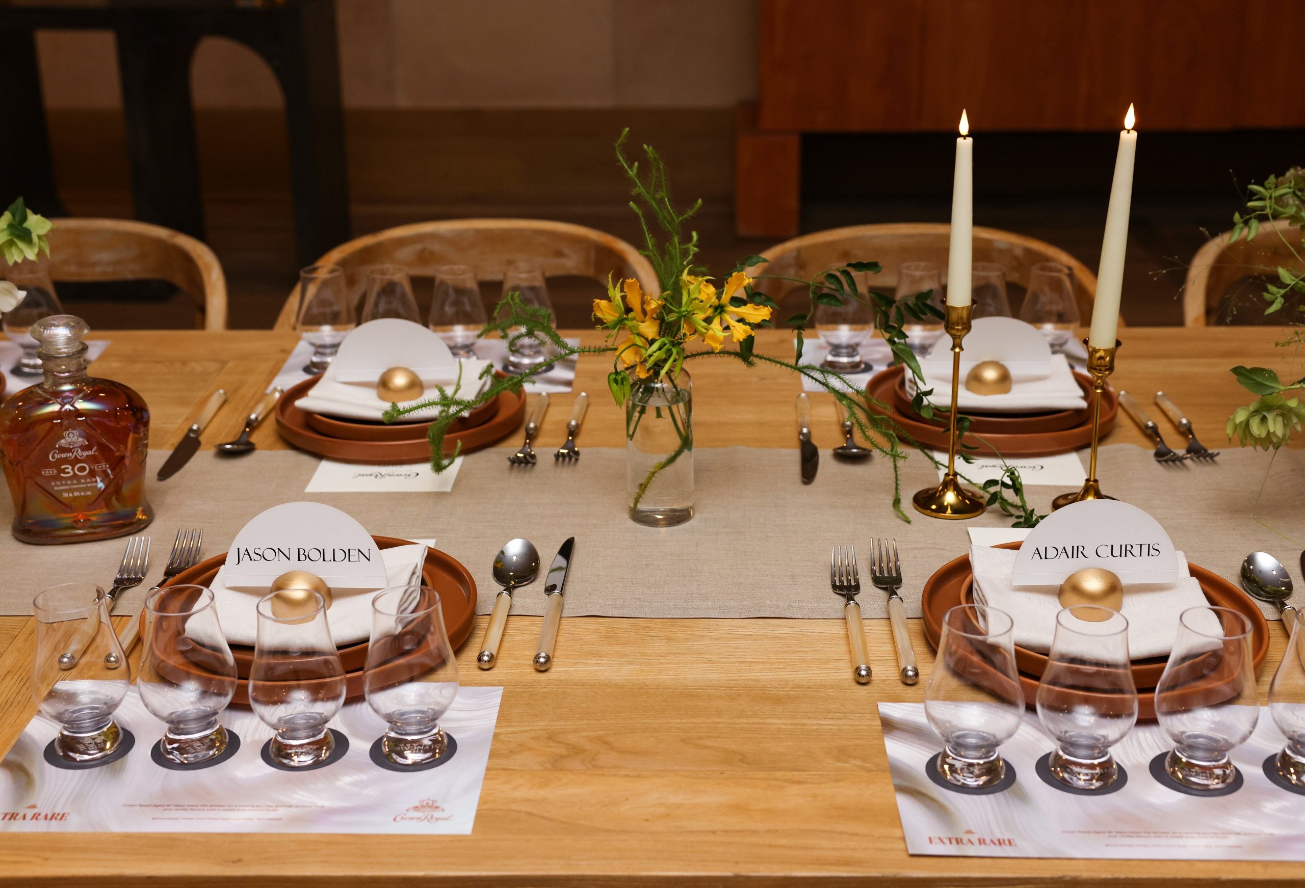 Inside Crown Royal’s Exclusive Dinner With Host, Celebrity Interior Designer Adair Curtis