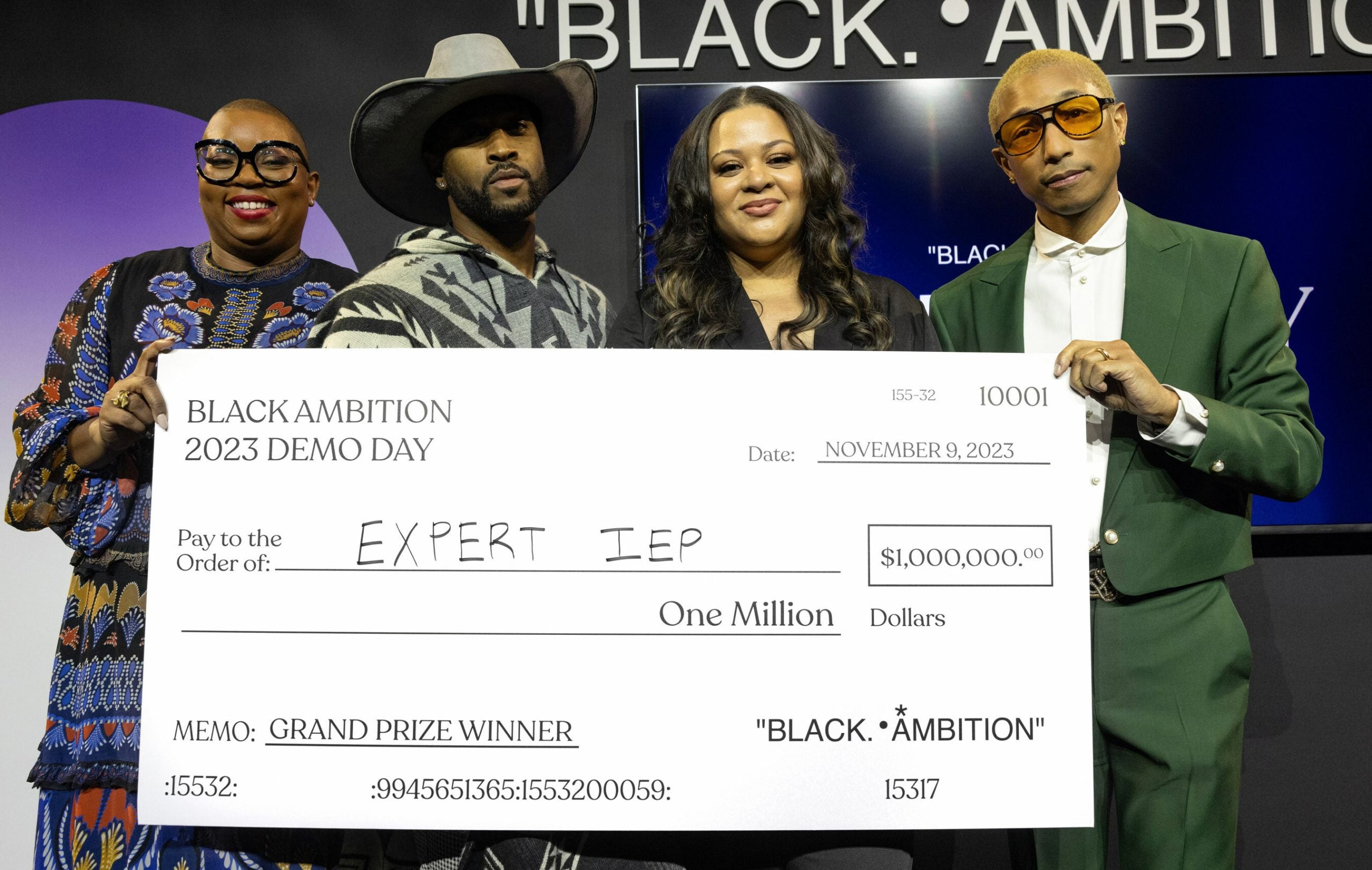 Pharrell’s ‘Black Ambition’ Fund Grants $3.2M To 36 Founders Of Color