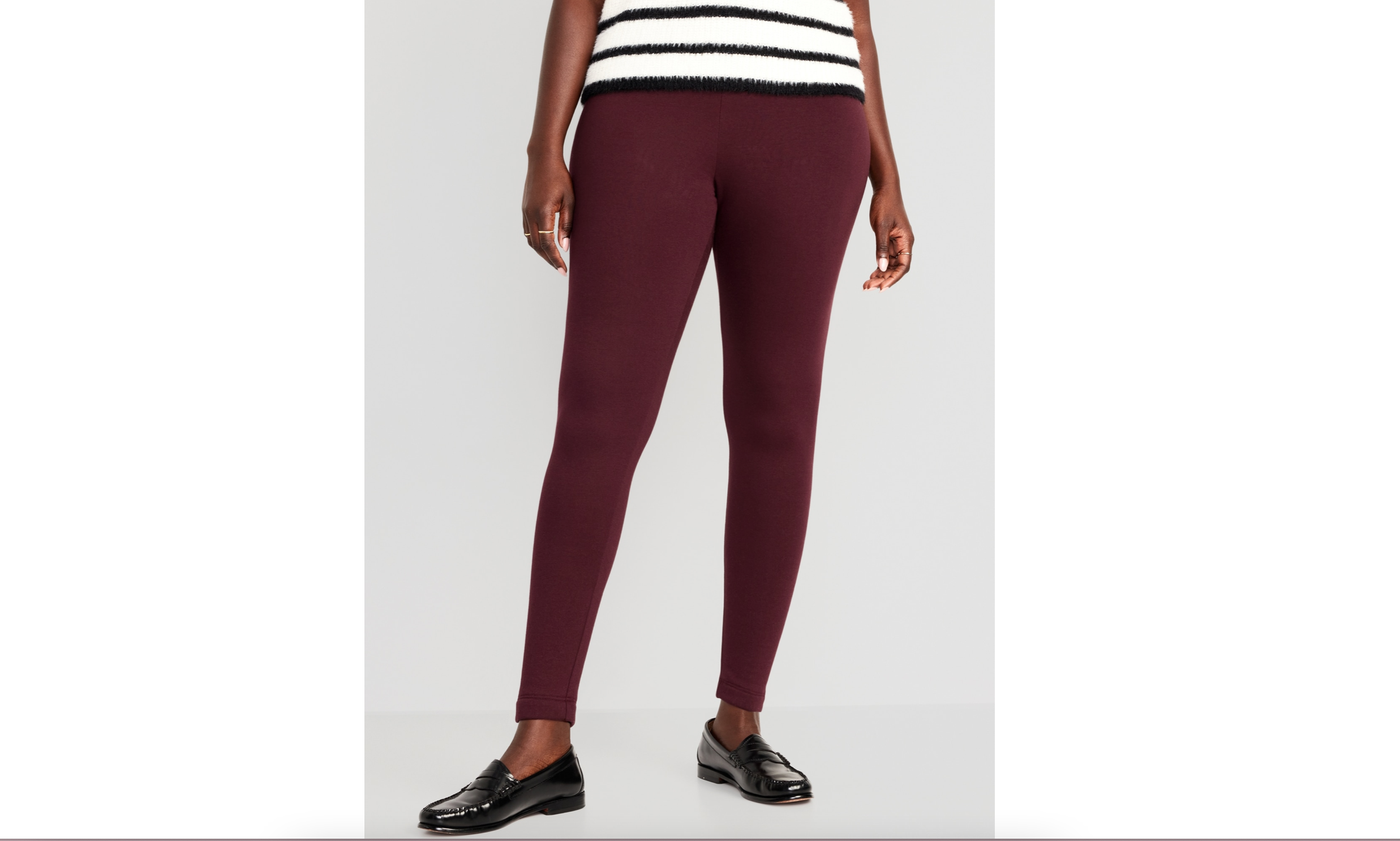 Stay Warm and Stylish with These Plus Size Fleece Lined Leggings