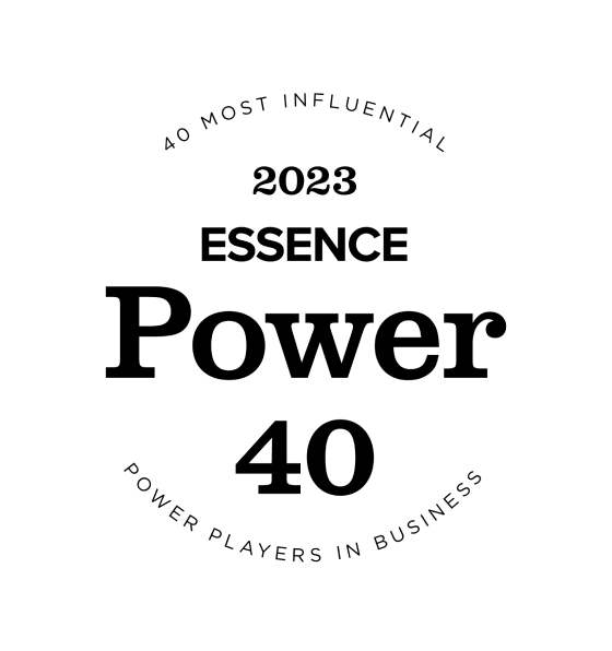 white Power 40 logo