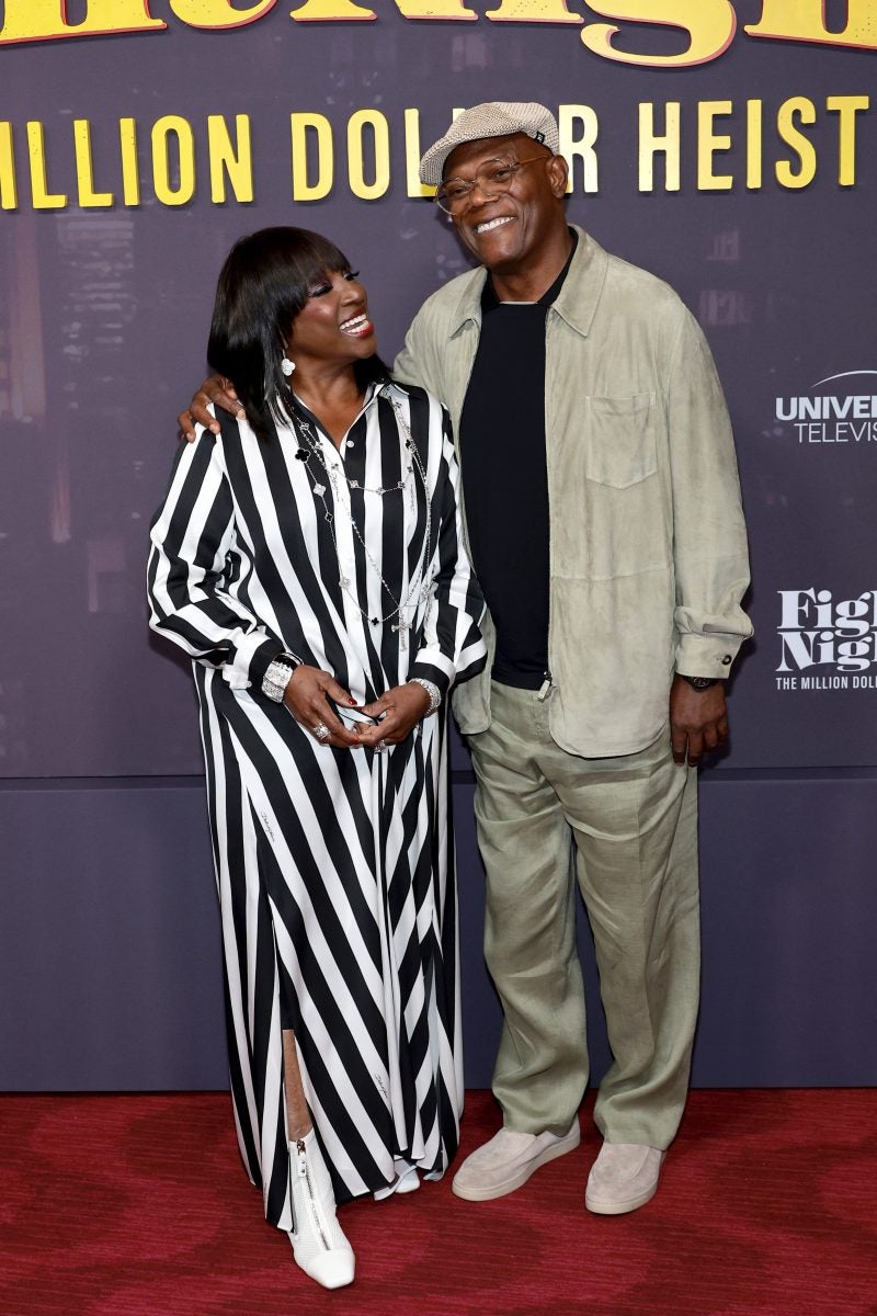 15 Photos Of Samuel Jackson, LaTanya Richardson Jackson Over The Years