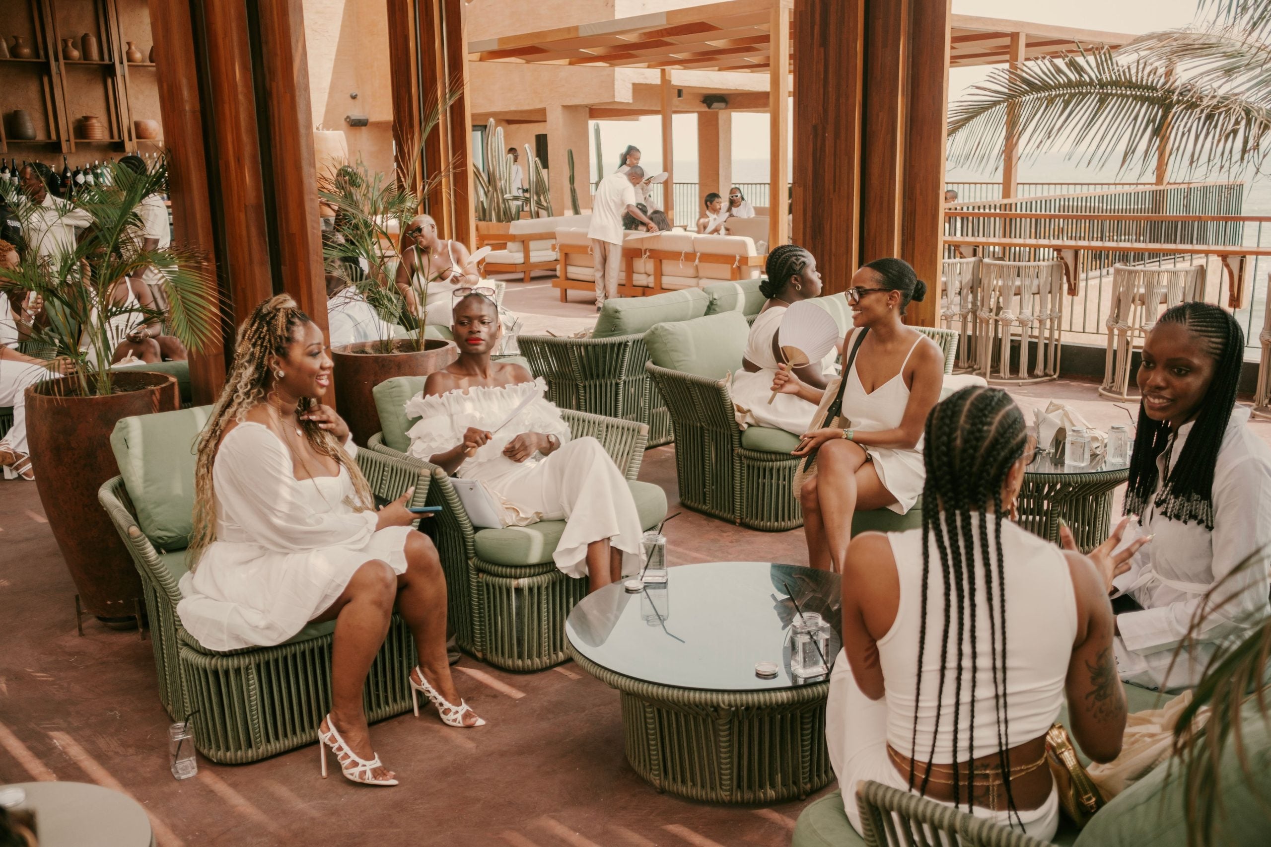 Step Into Sip N’ Slay Ghana’s All-White Extravaganza