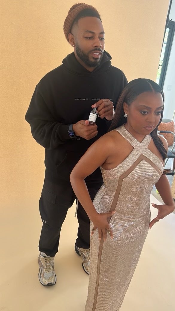 How Quinta Brunson’s Doe-Eyed Golden Globe Beauty Look Came Together