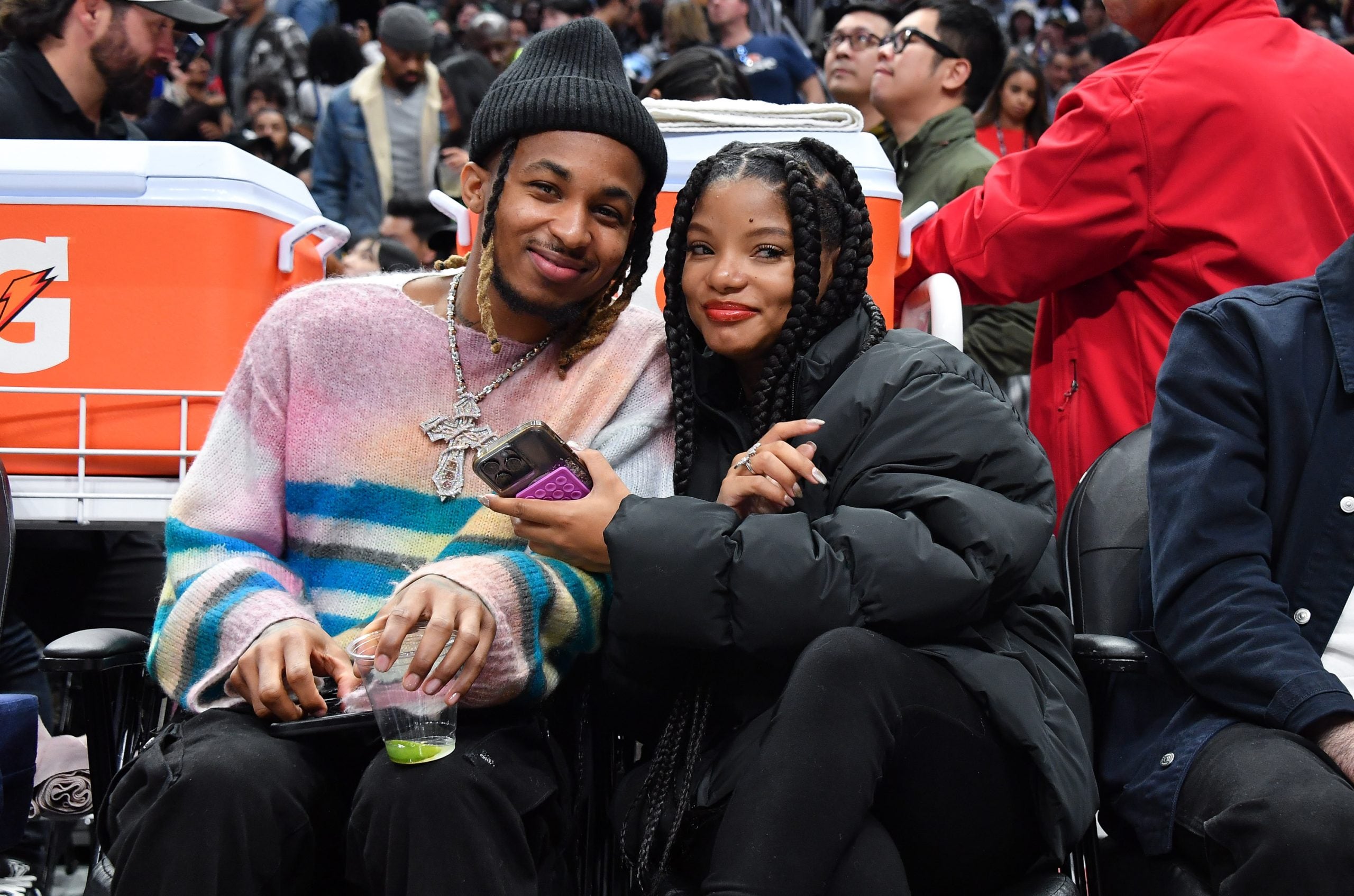 DDG Explains Why He And Halle Bailey Kept Her Pregnancy Private: 'People Weird'