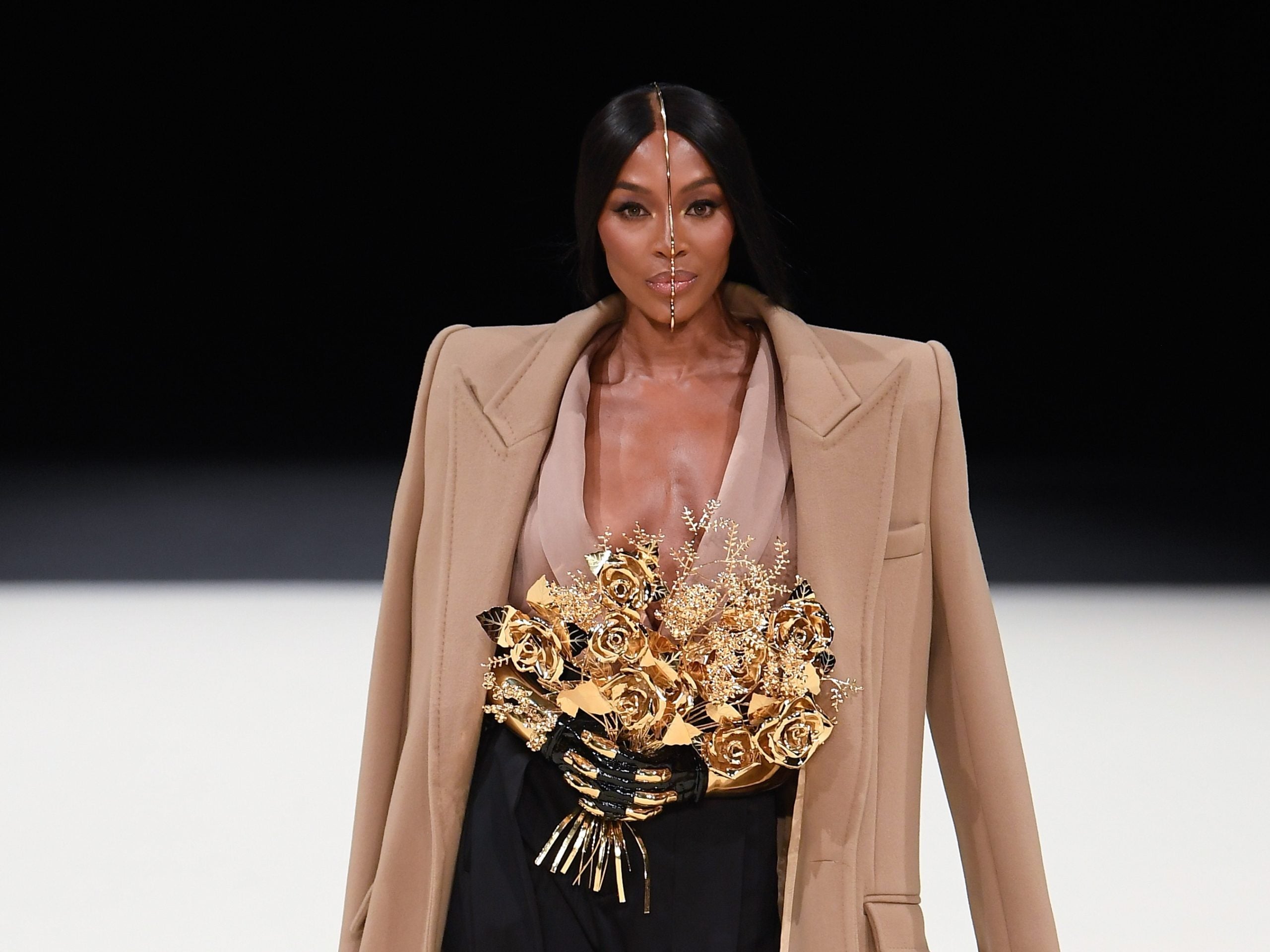 In Case You Missed It: Naomi Campbell Closes The Balmain Runway Show, And More