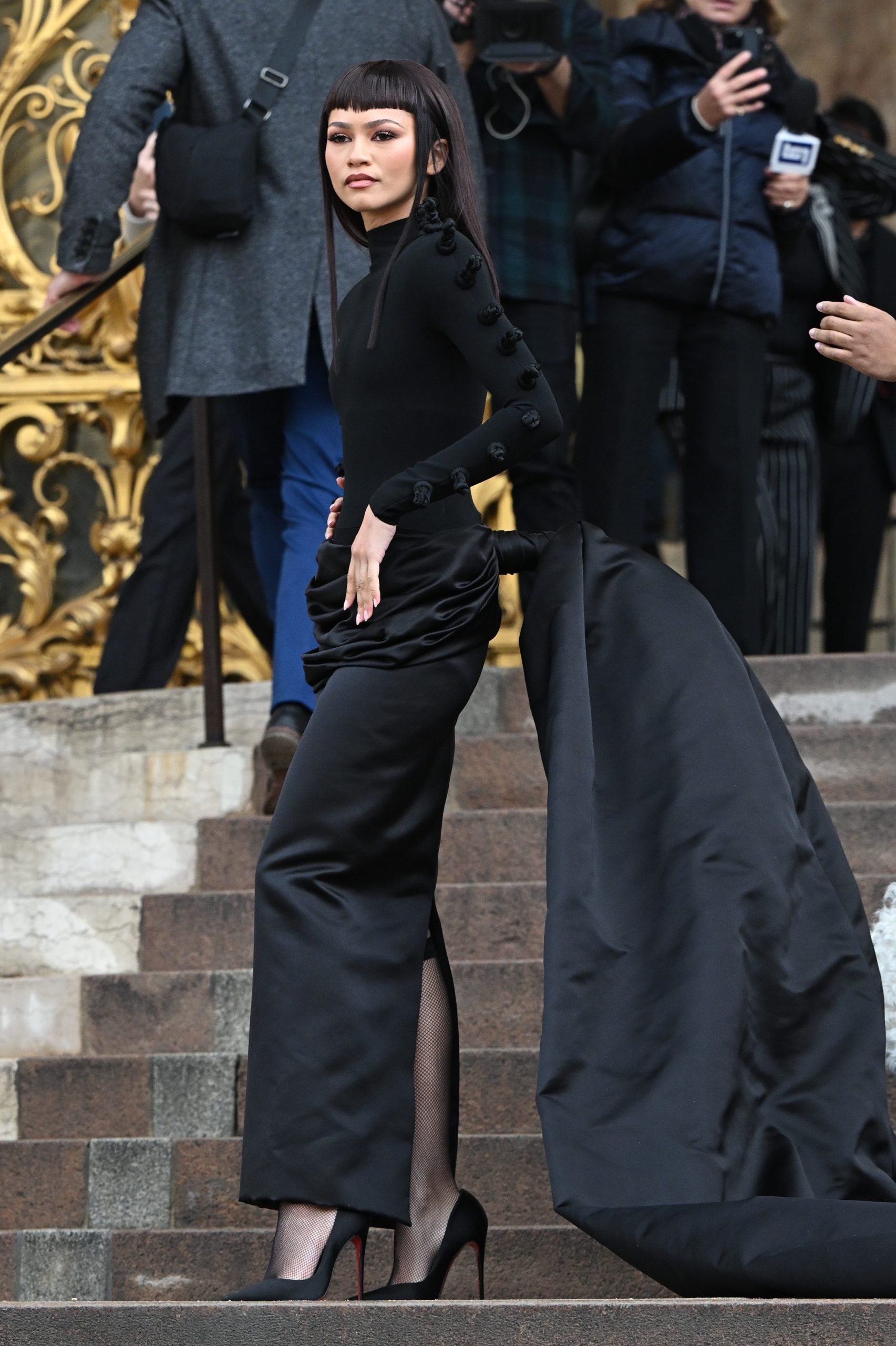 Couture Week Look Of The Day: Zendaya Stuns At Schiaparelli Spring 2024