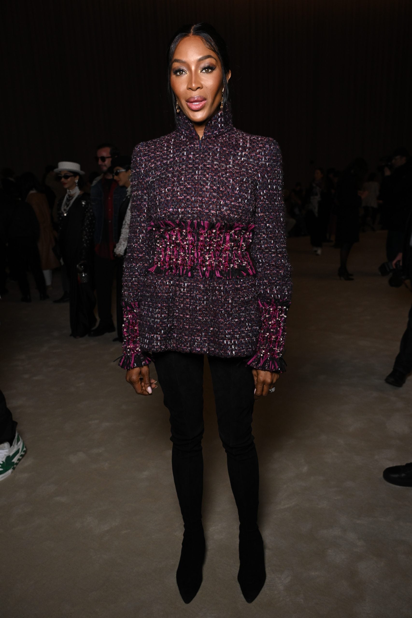 Couture Look Of The Day: Naomi Campbell At Chanel Spring 2024