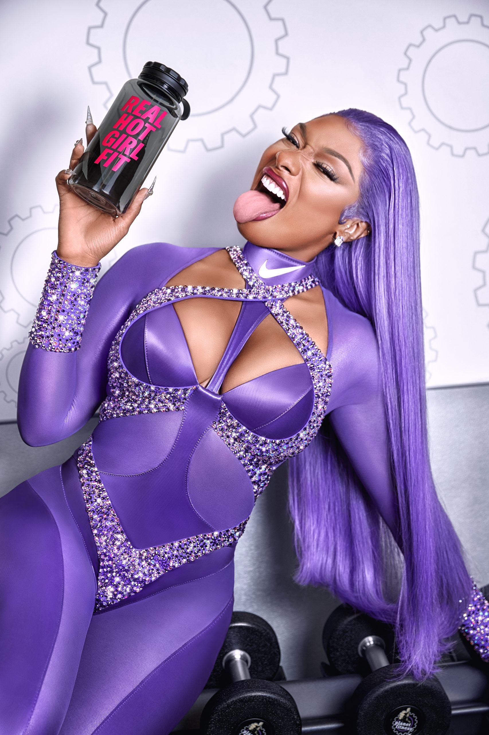 Step Into The New Year With The Megan Thee Stallion And Planet Fitness Merch Collection